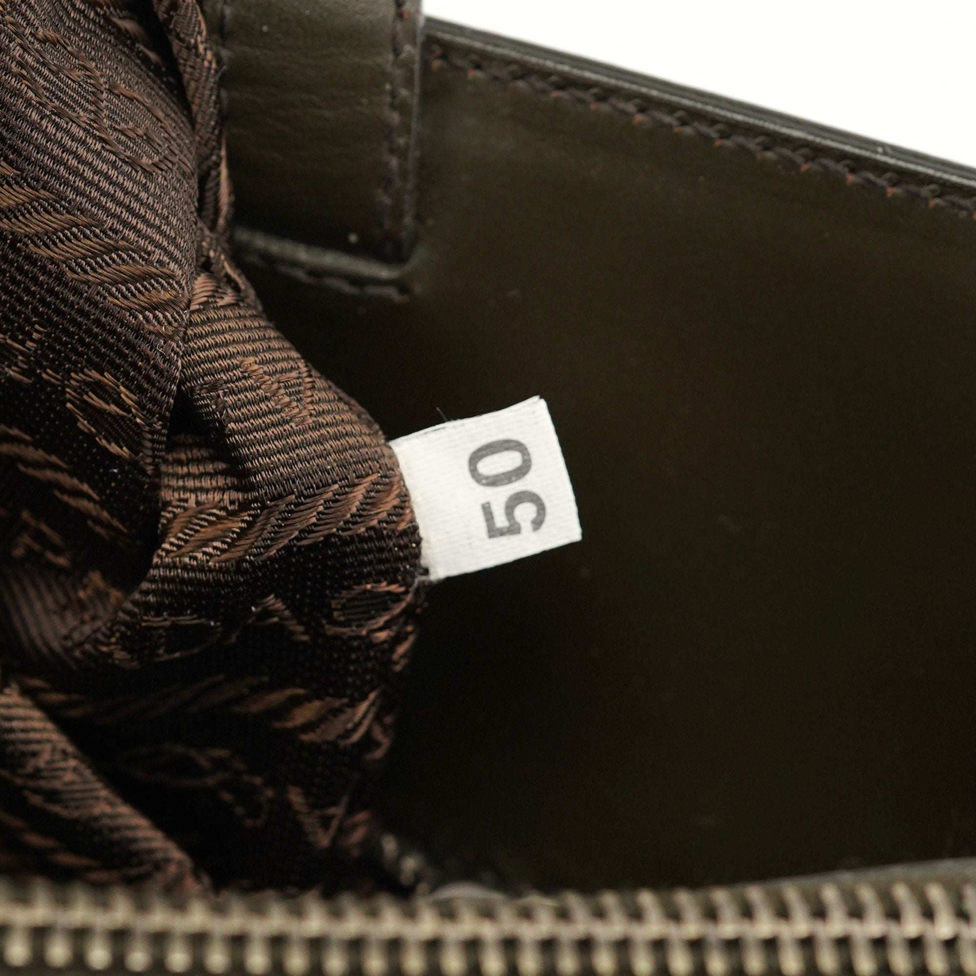 1995 Olive Green Calfskin Tote Bag