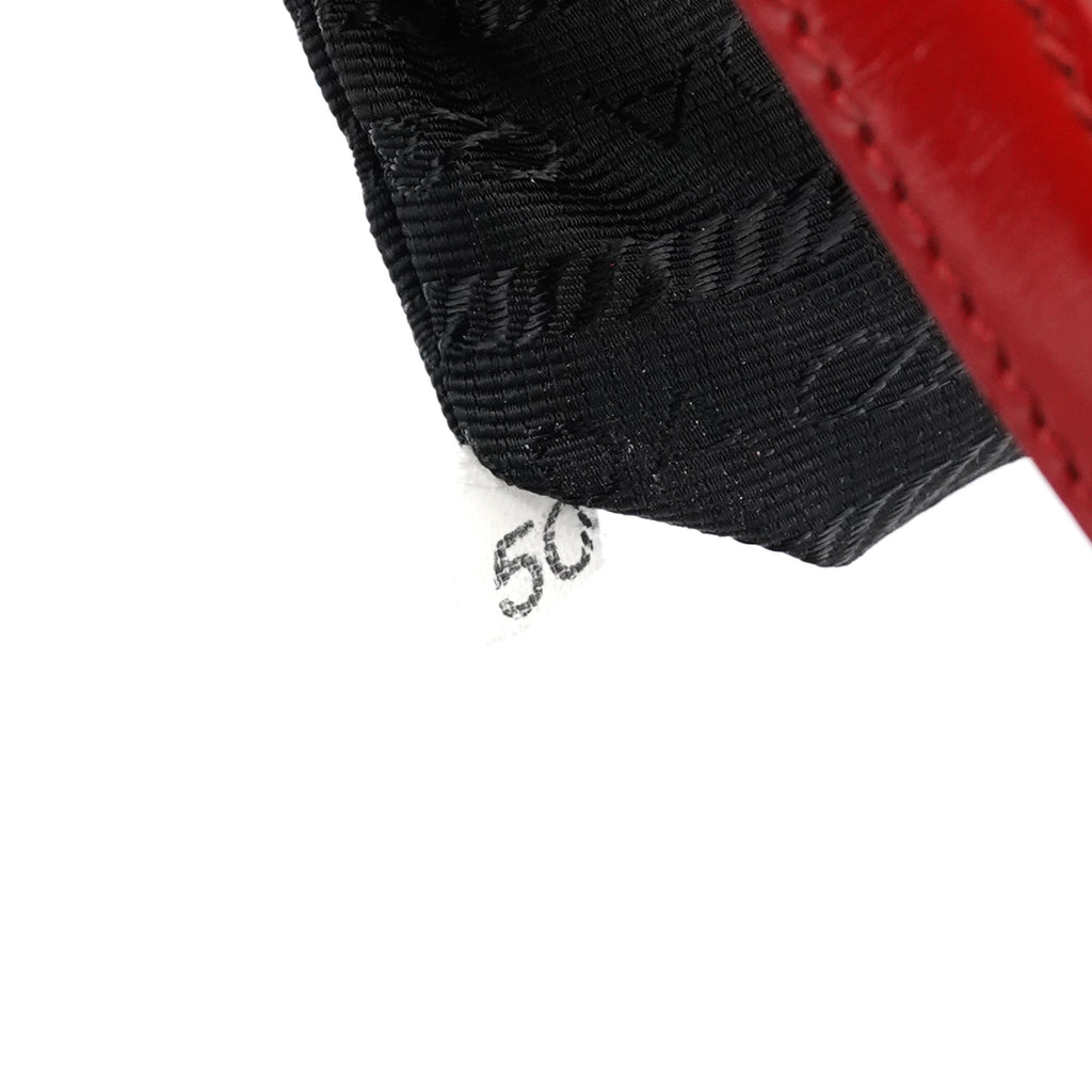 1995 Red Spazzolato Sport Tote Bag