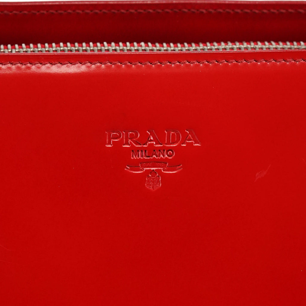 1995 Red Spazzolato Sport Tote Bag