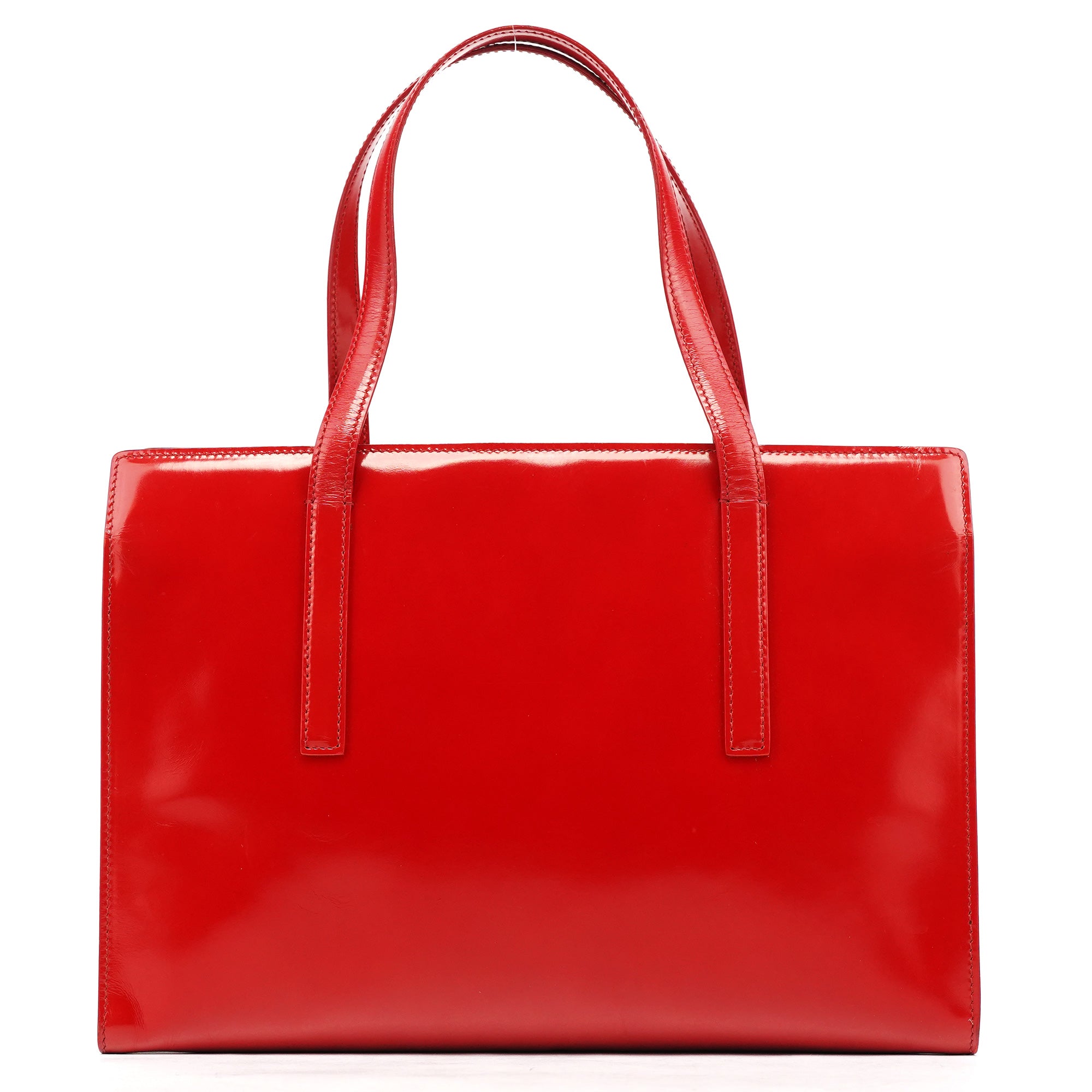 1995 Red Spazzolato Sport Tote Bag