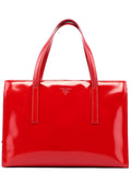 1995 Red Spazzolato Tote
