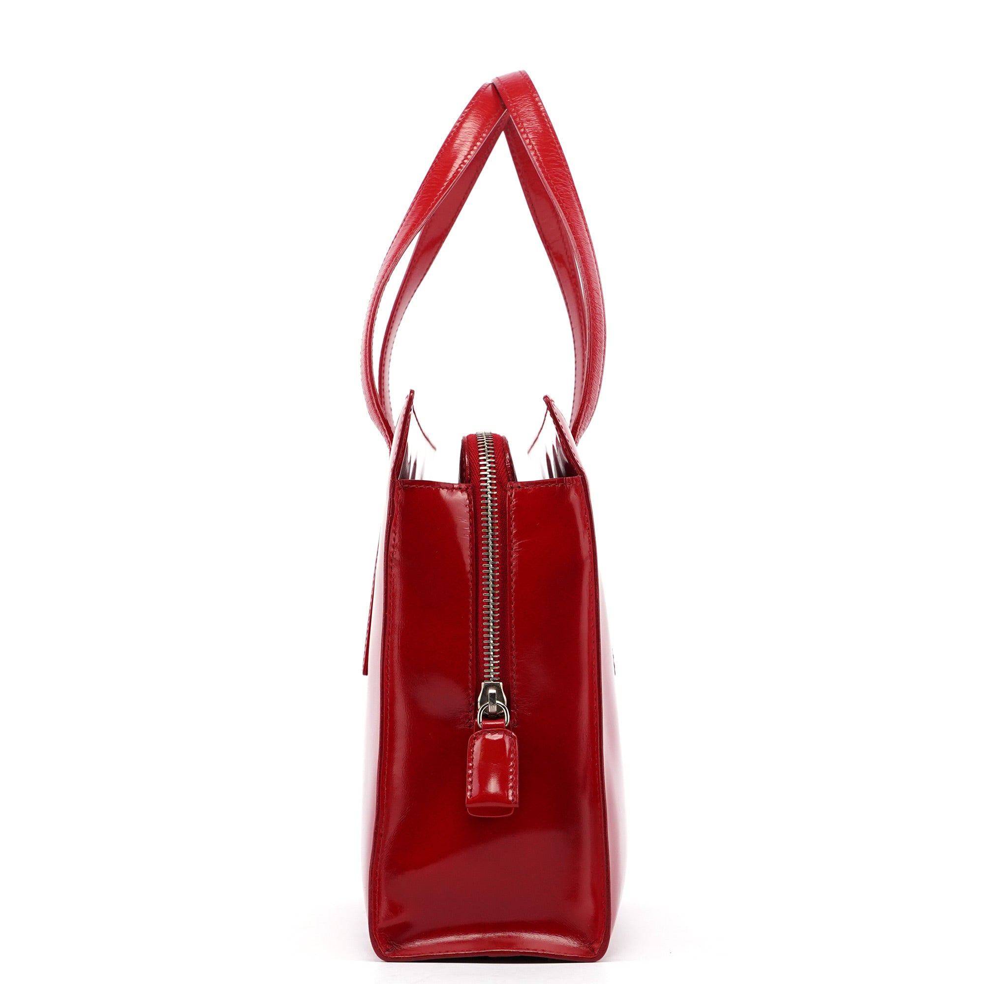1995 Red Spazzolato Tote