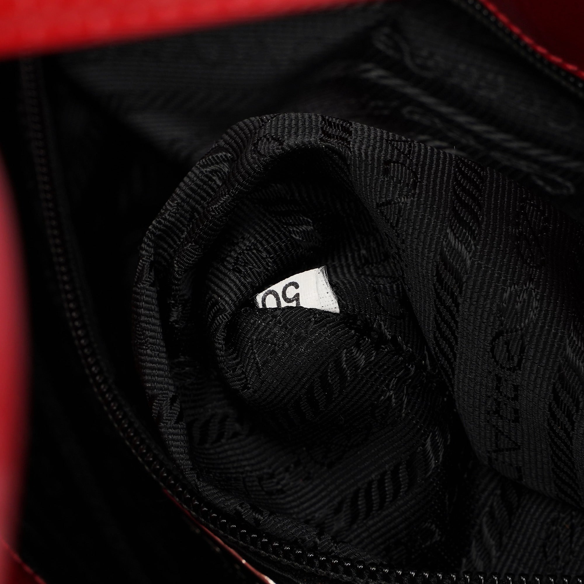 1995 Red Spazzolato Tote