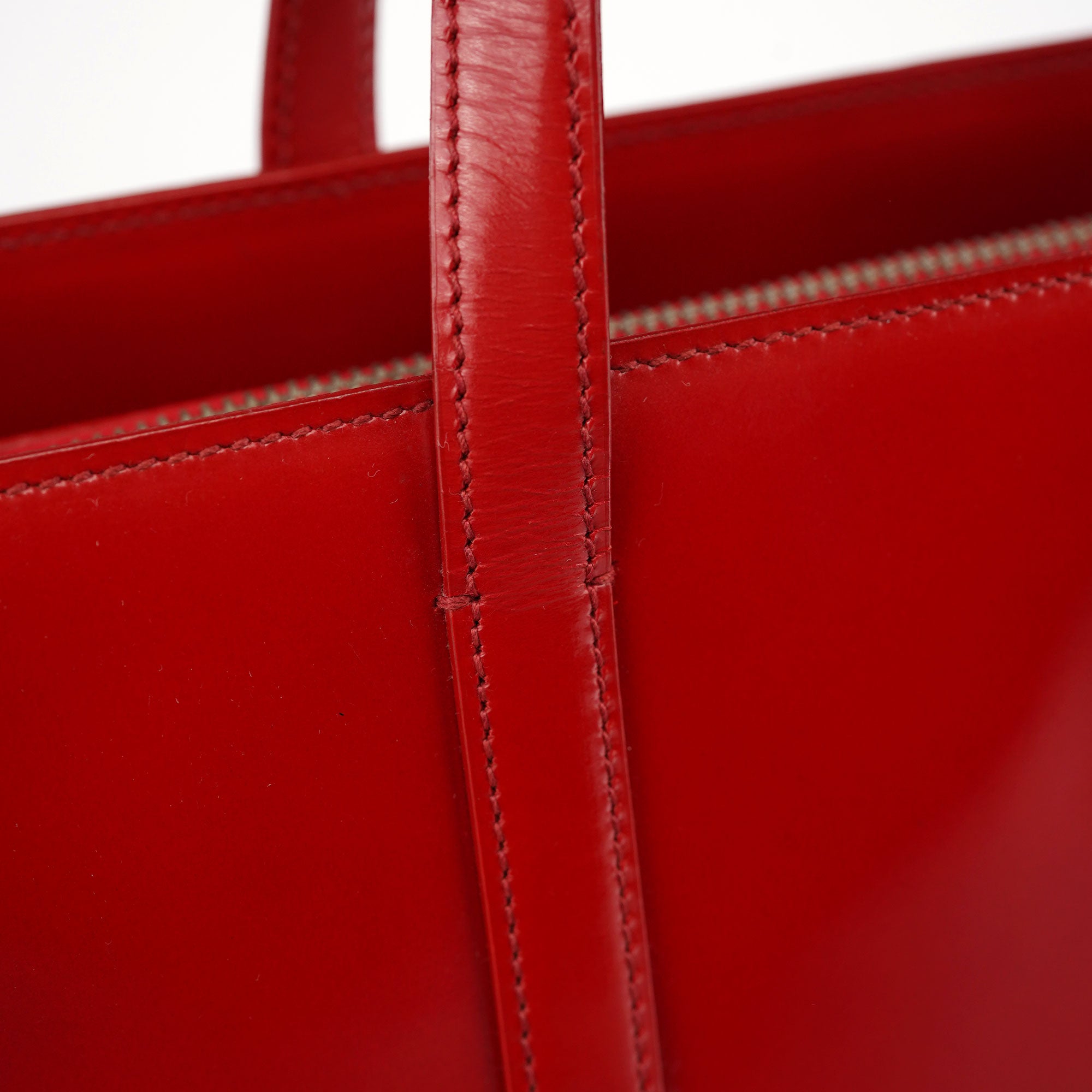 1995 Red Spazzolato Tote Bag
