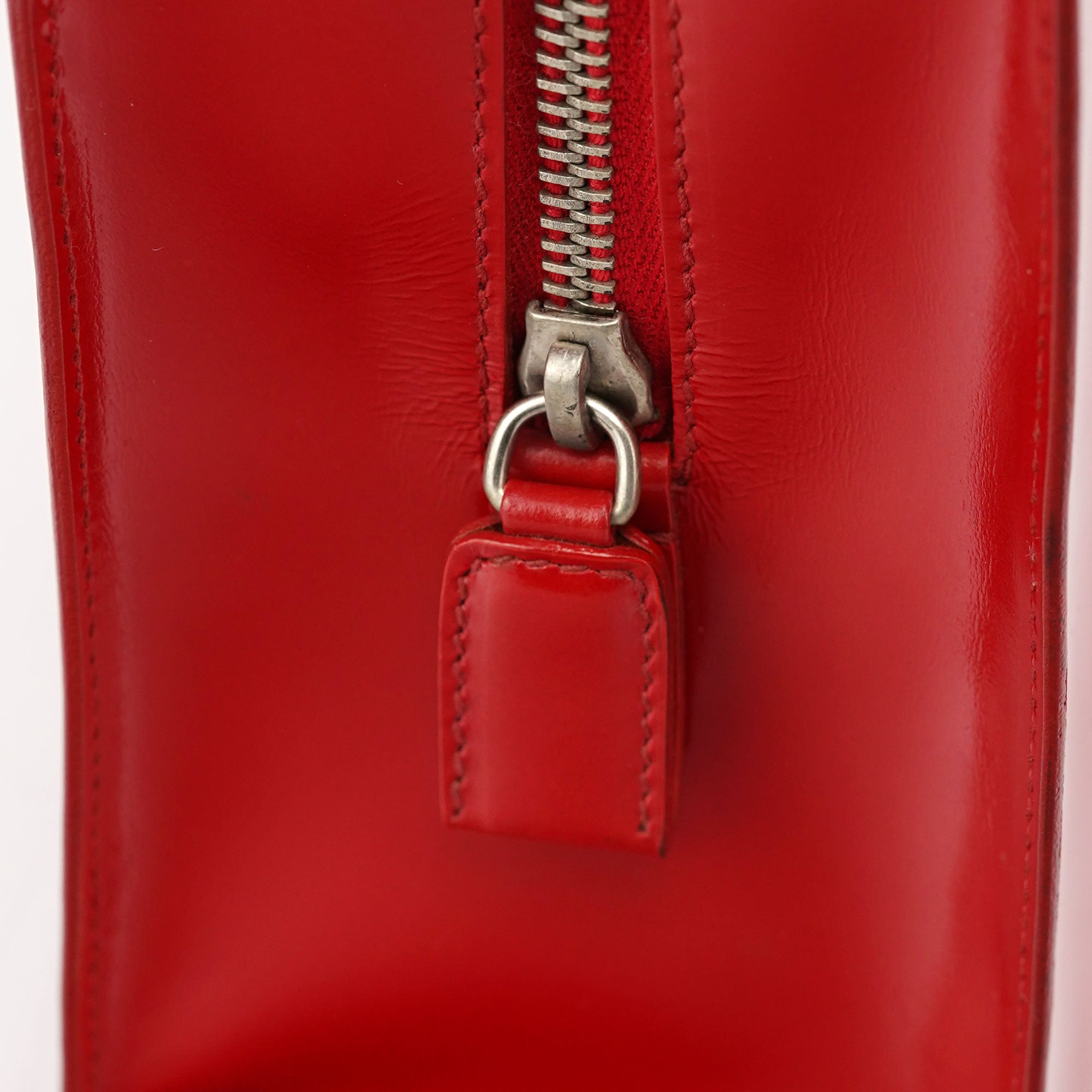 1995 Red Spazzolato Tote Bag