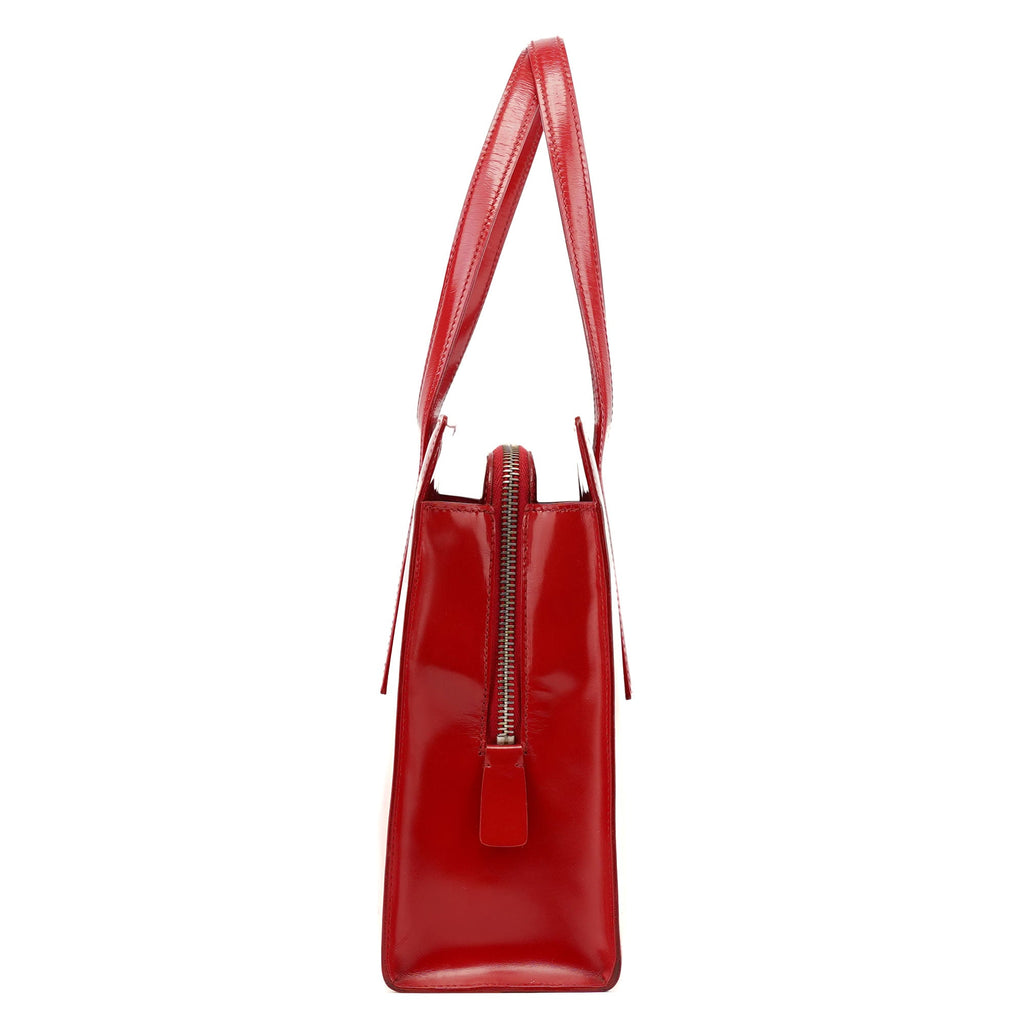 1995 Red Spazzolato Tote Bag