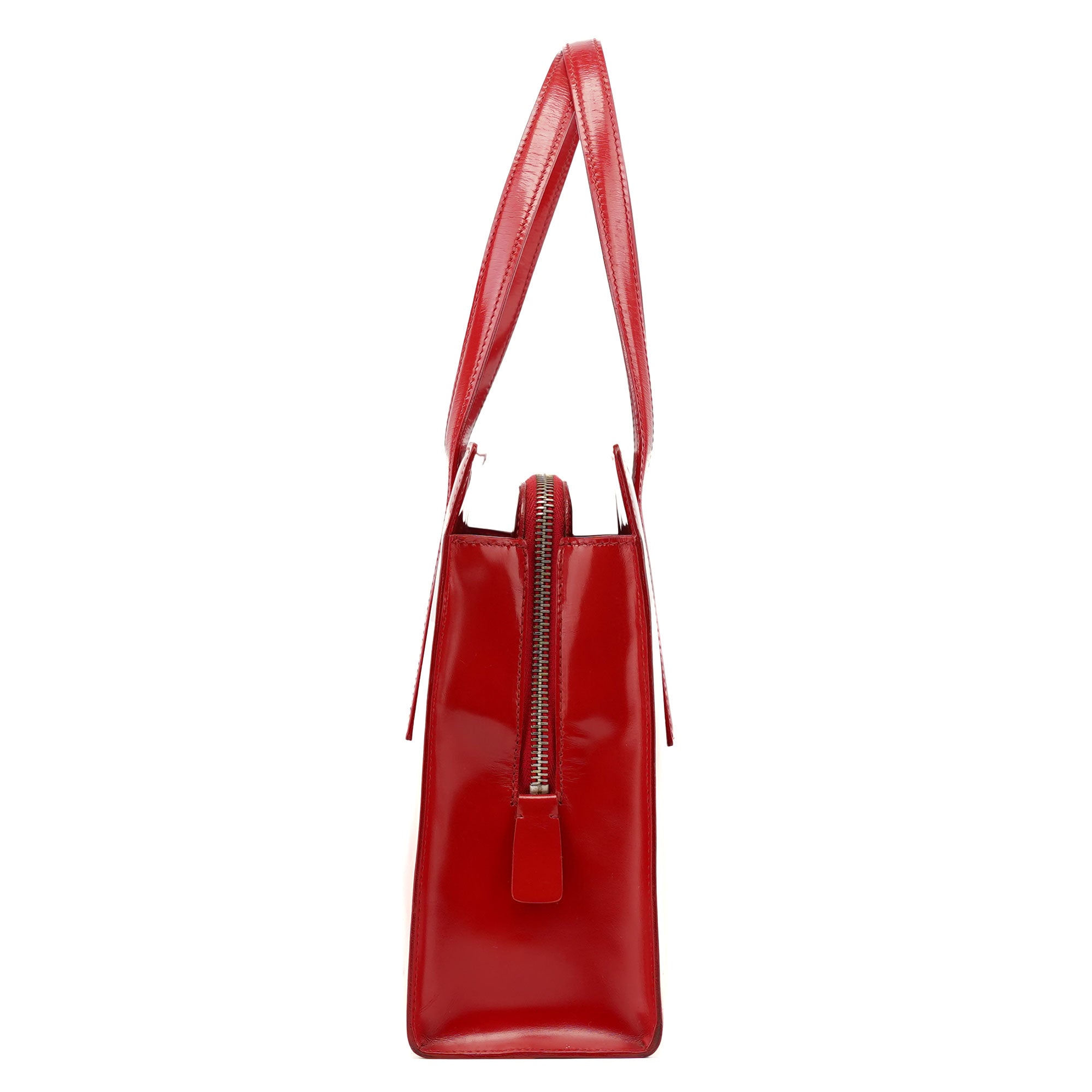 1995 Red Spazzolato Tote Bag
