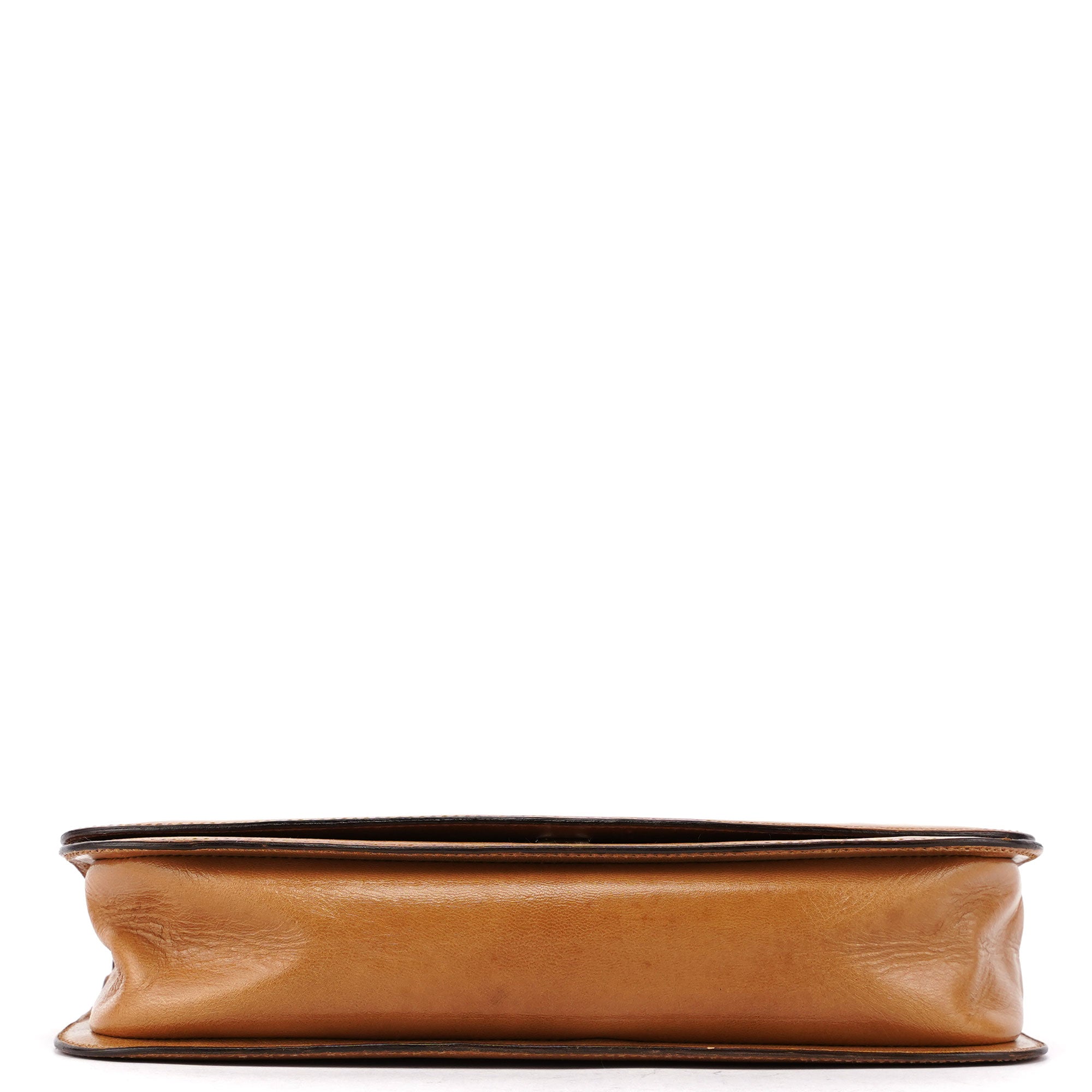 1996 Beige Madras Swing Top Handle Bag