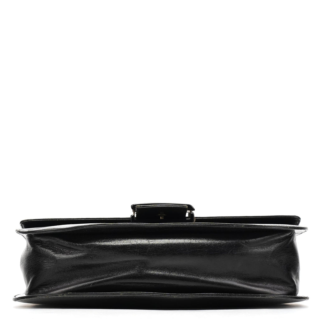 1996 Black Madras Swing Shoulder Bag