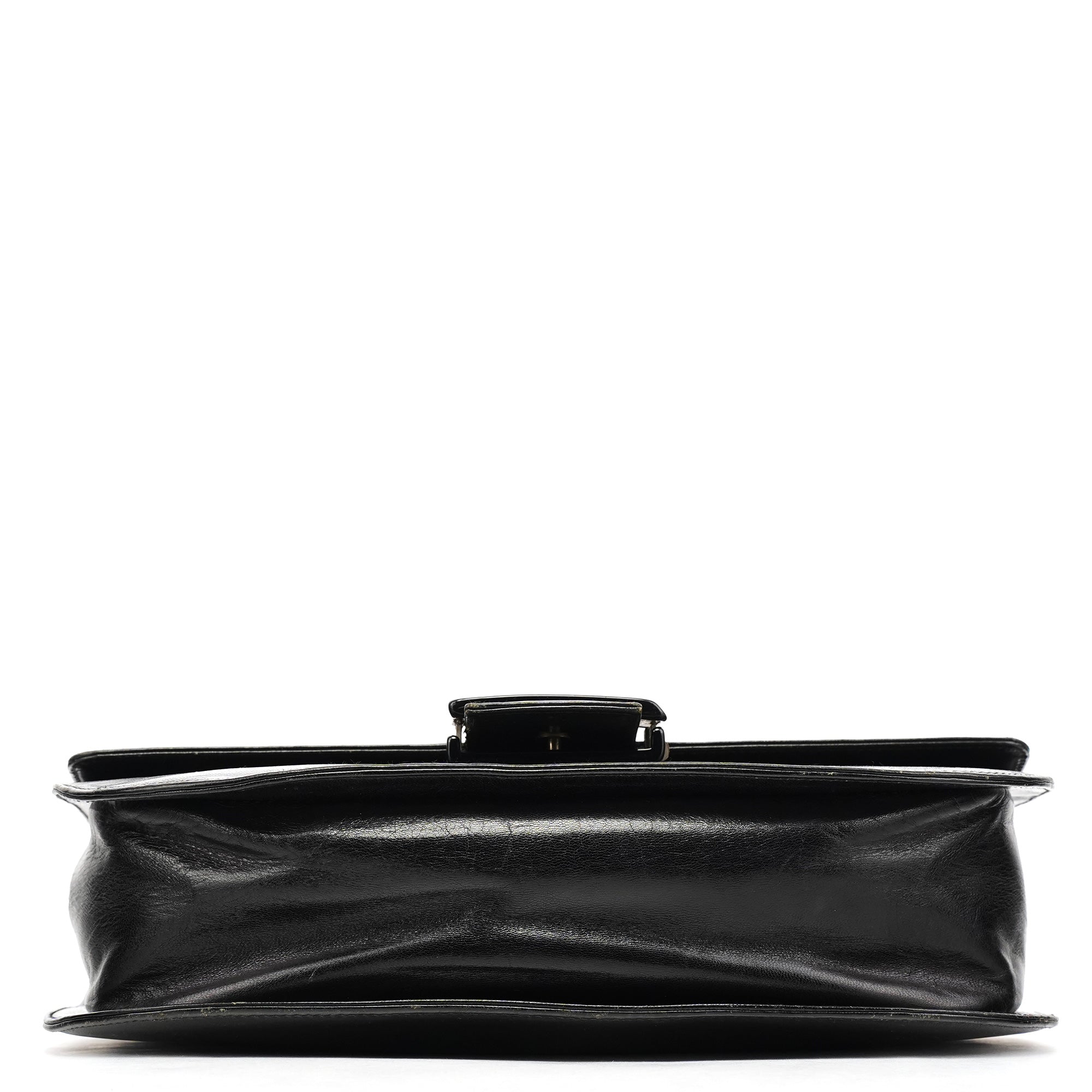 1996 Black Madras Swing Shoulder Bag
