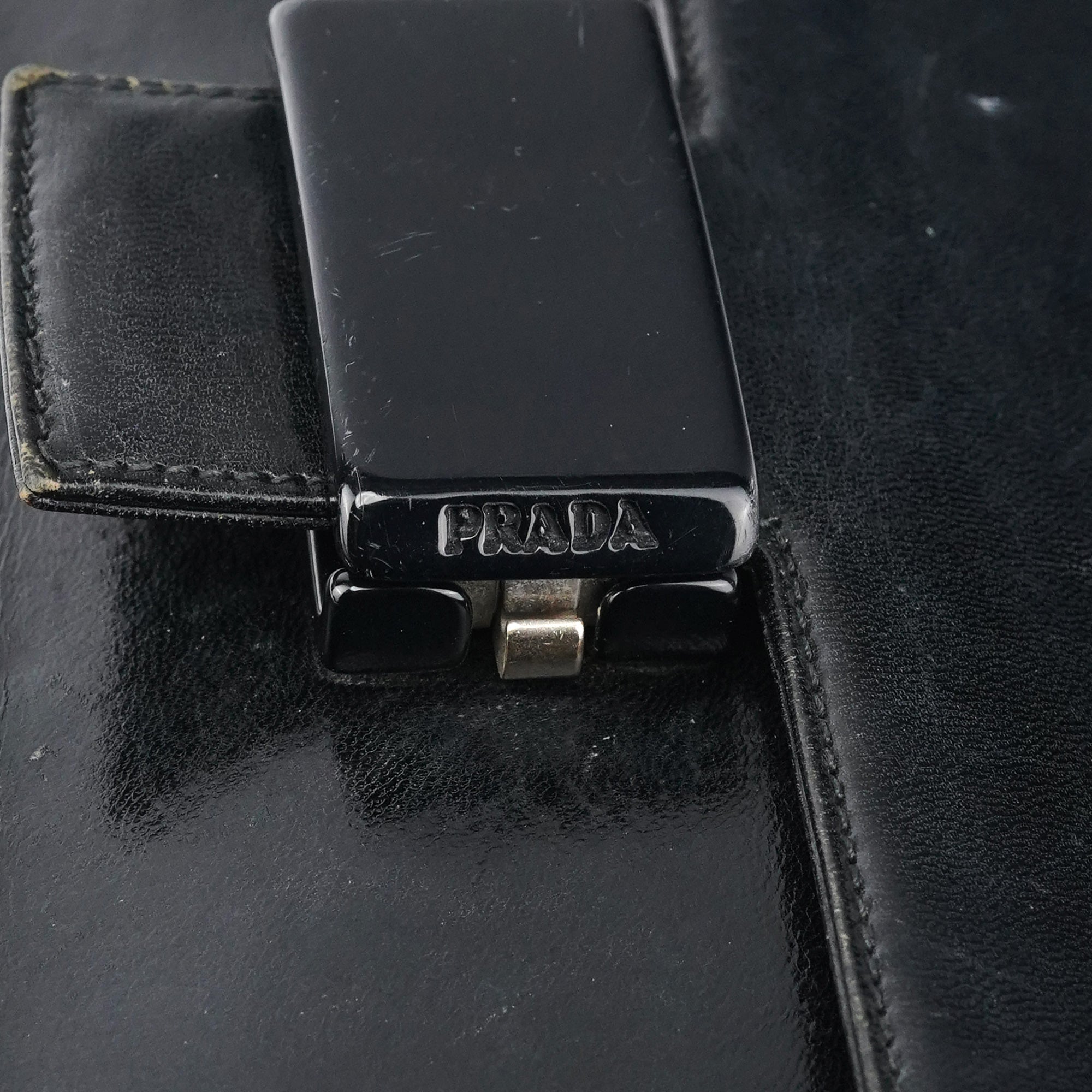 1996 Black Madras Swing Shoulder Bag