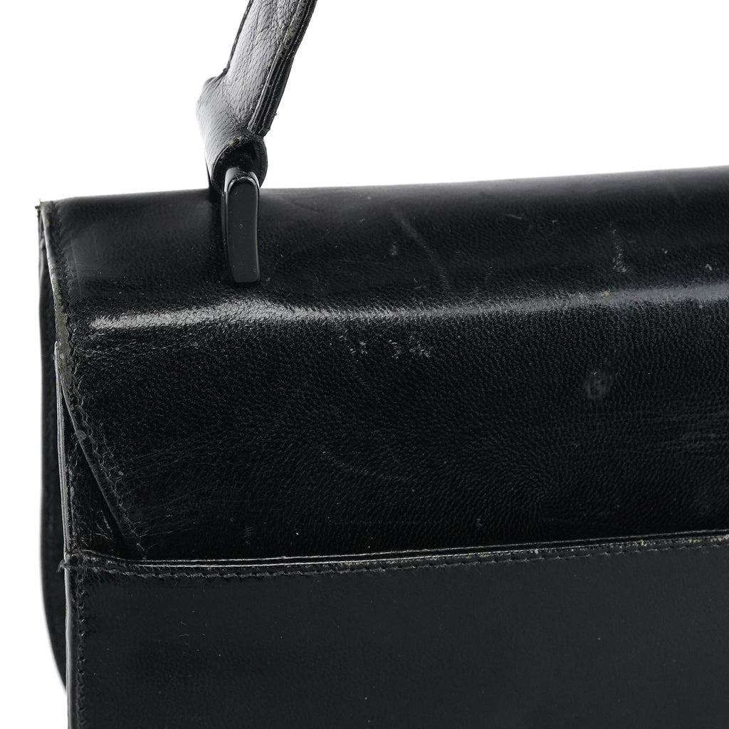 1996 Black Madras Swing Shoulder Bag