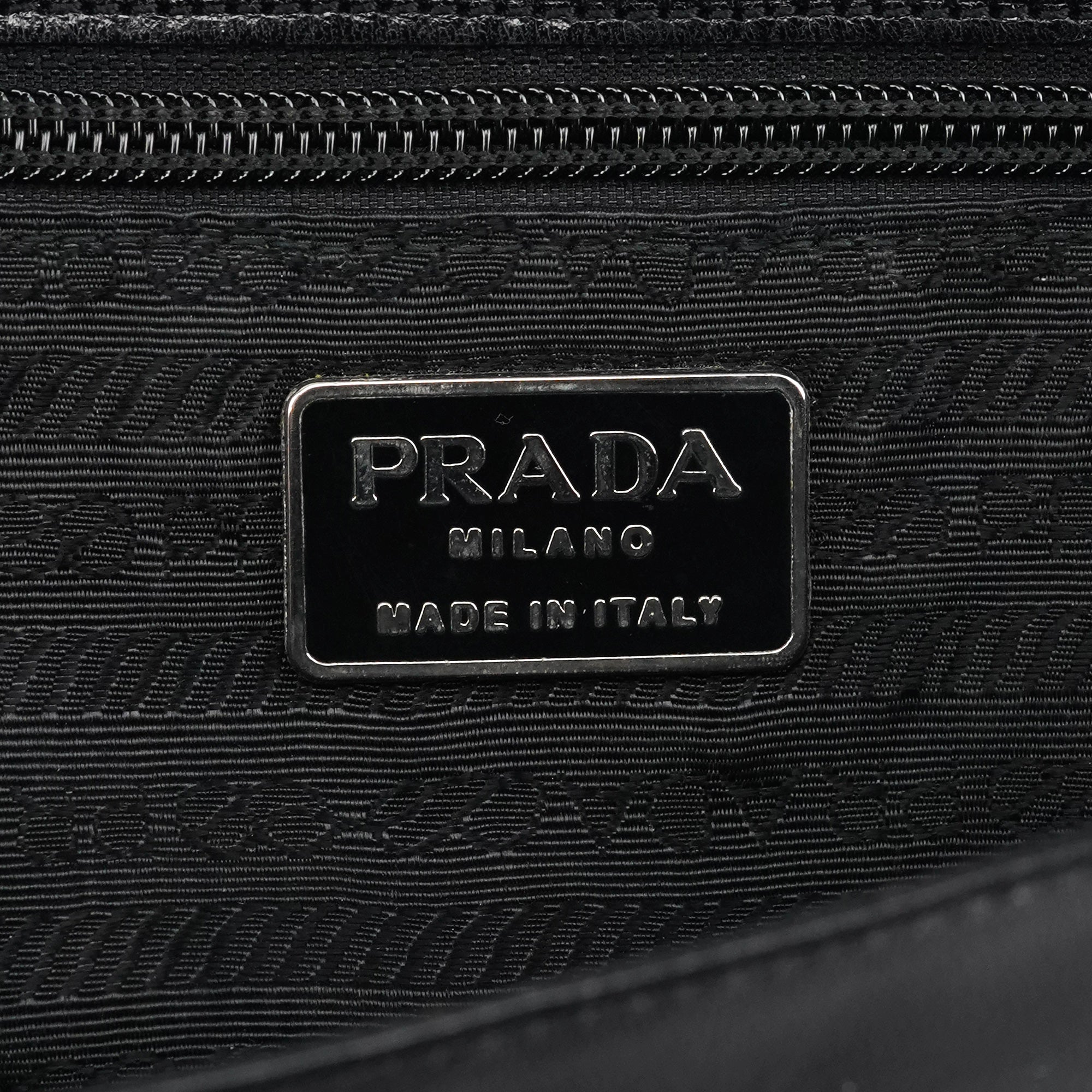 1996 Black Madras Swing Shoulder Bag