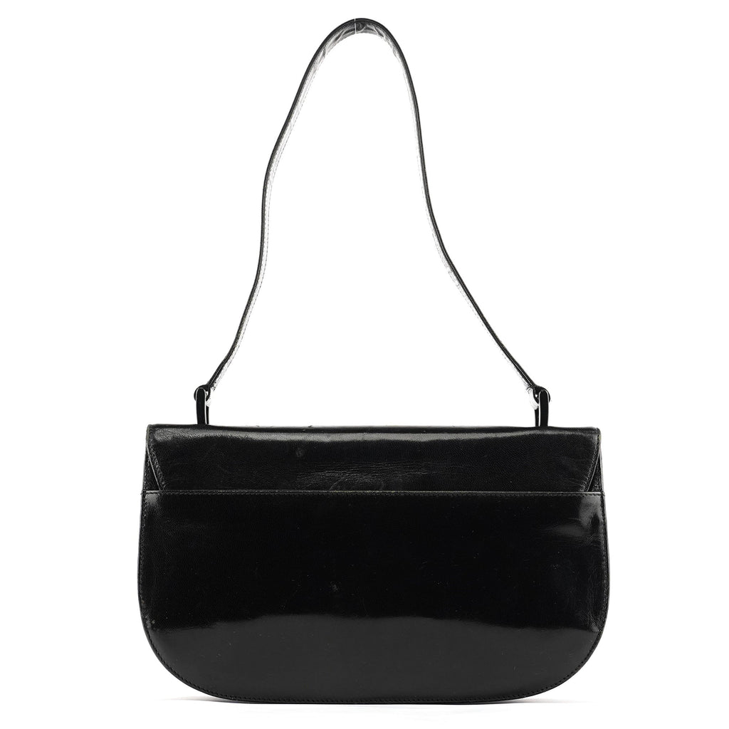1996 Black Madras Swing Shoulder Bag
