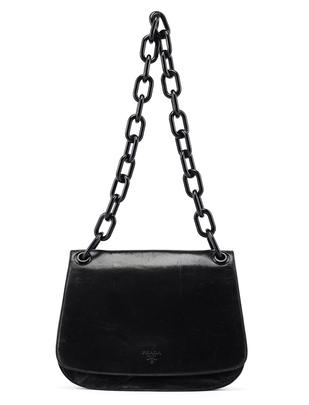 1996 Black Madras Swing Shoulder Bag