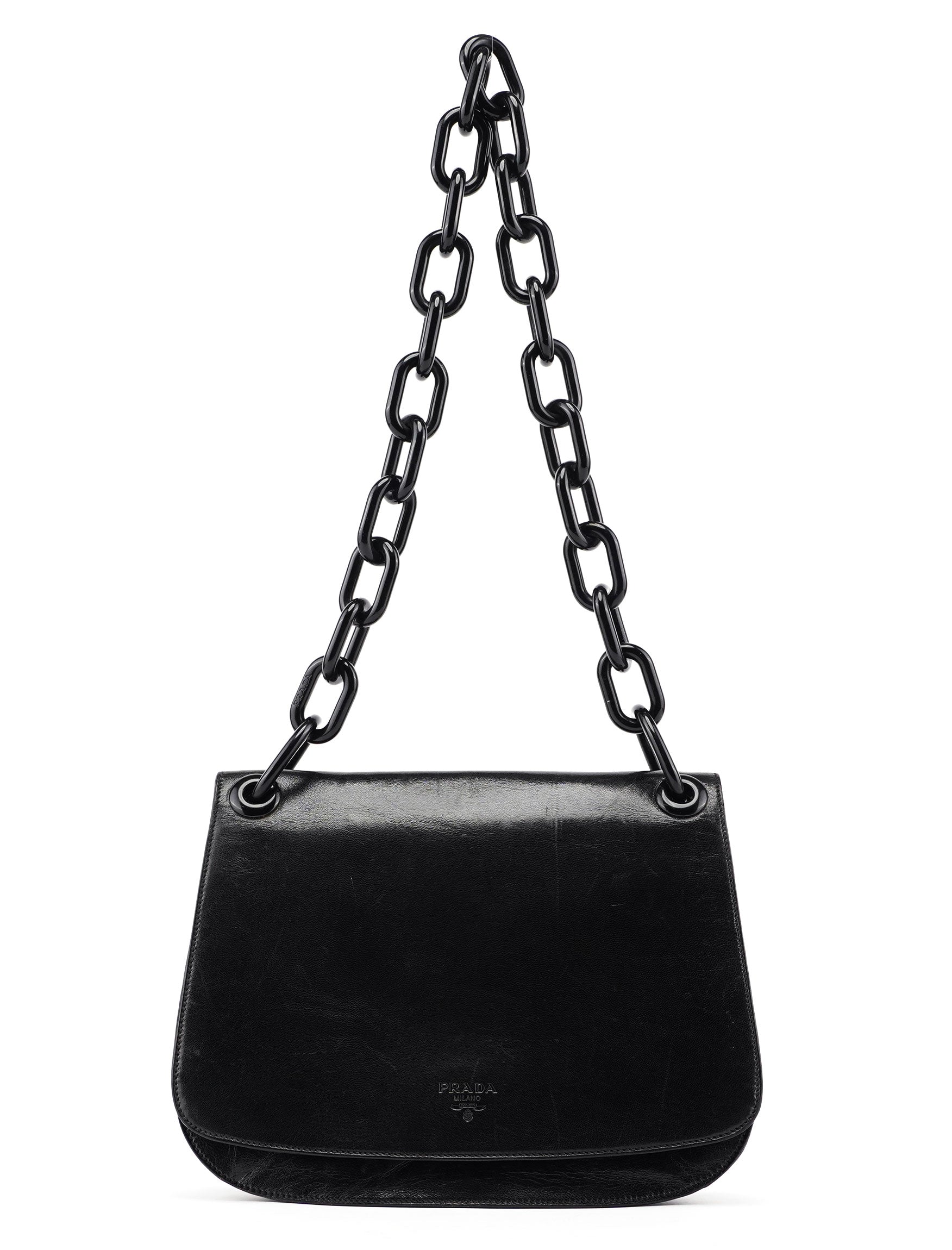 1996 Black Madras Swing Shoulder Bag