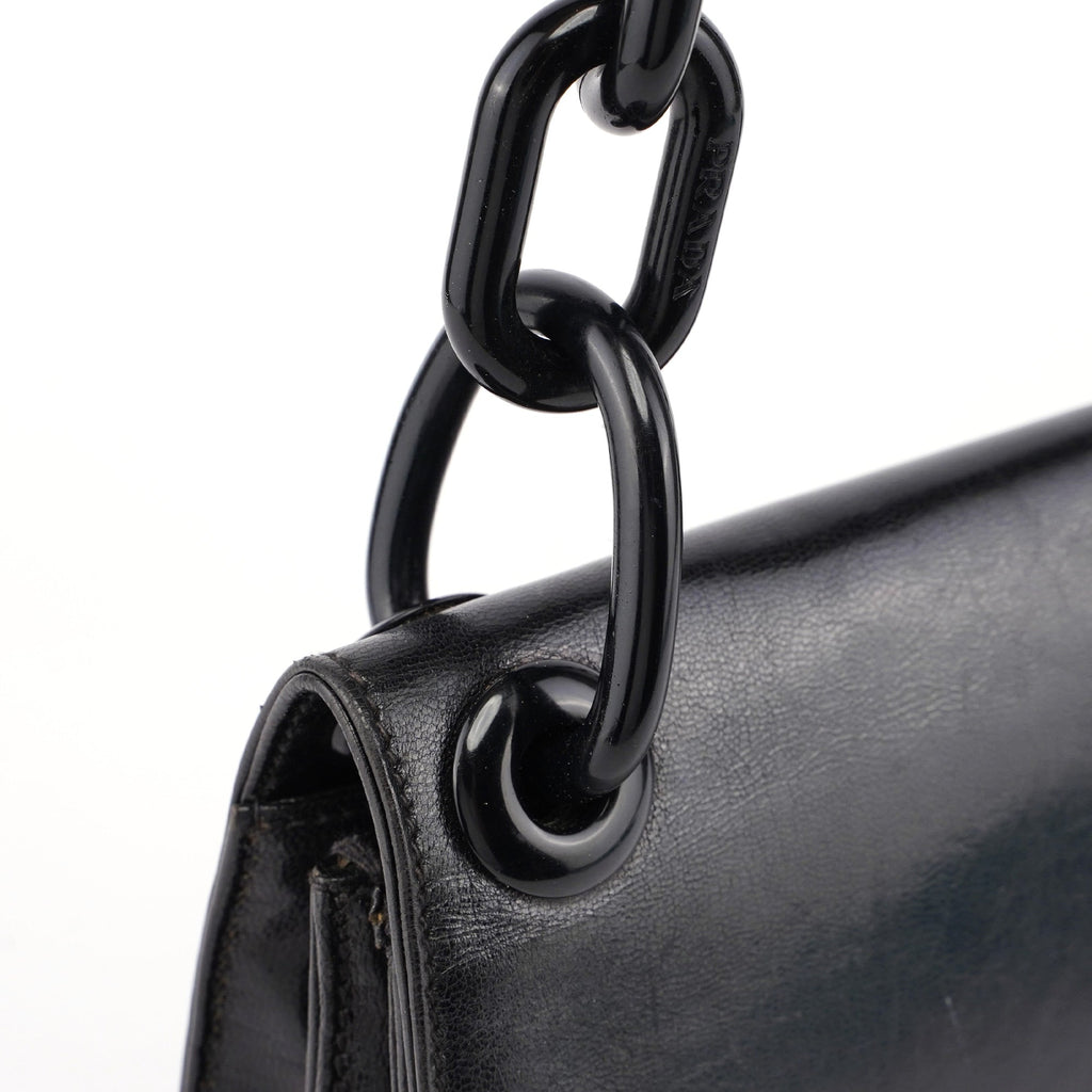 1996 Black Madras Swing Shoulder Bag