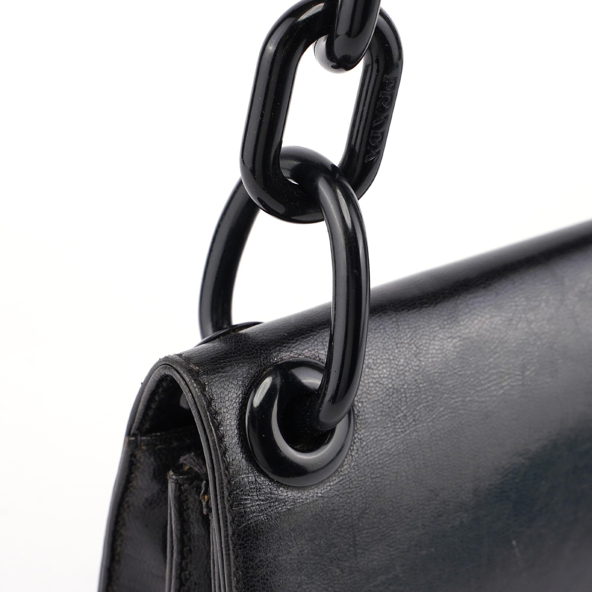 1996 Black Madras Swing Shoulder Bag