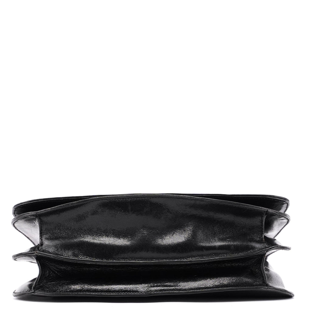 1996 Black Madras Swing Shoulder Bag