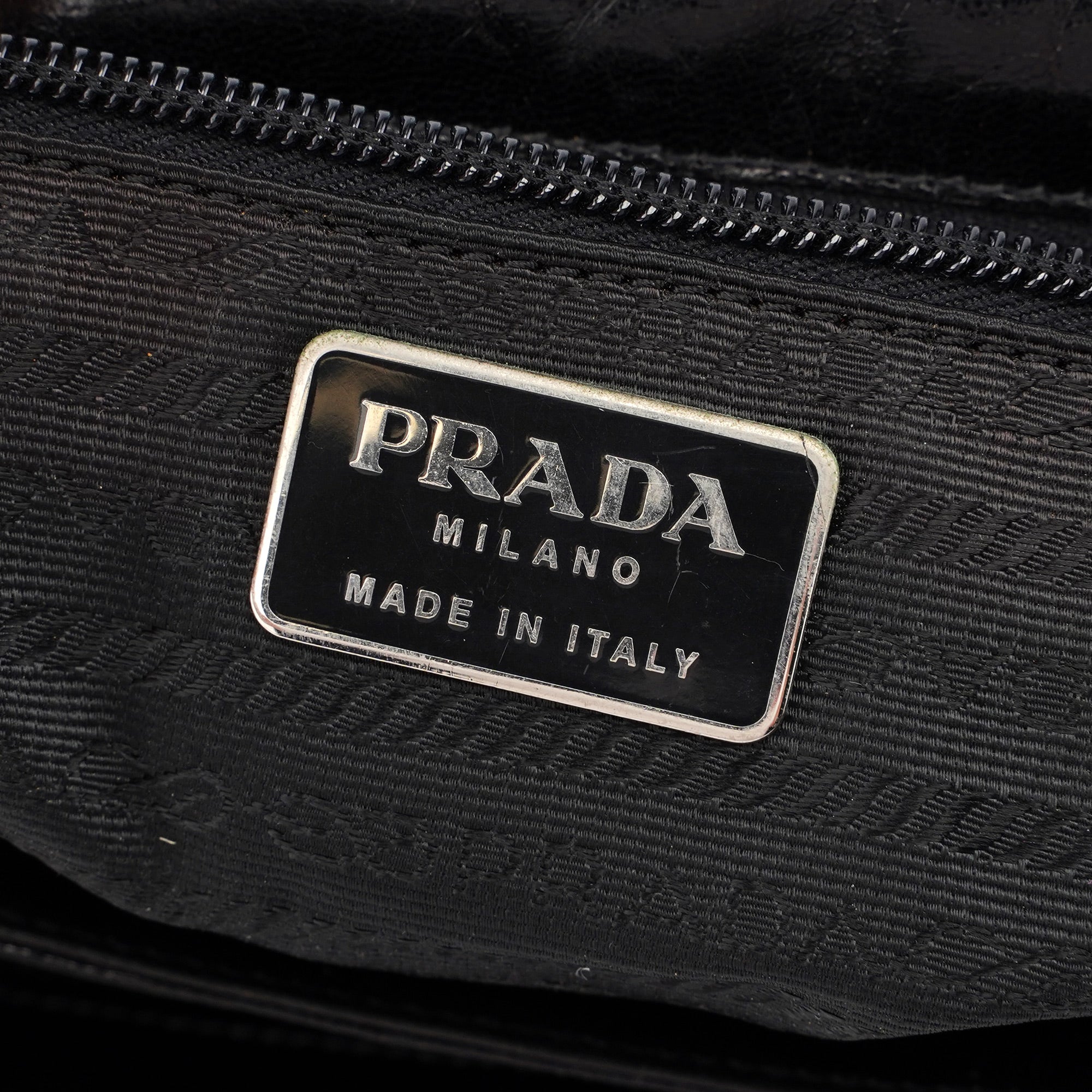 1996 Black Madras Swing Shoulder Bag
