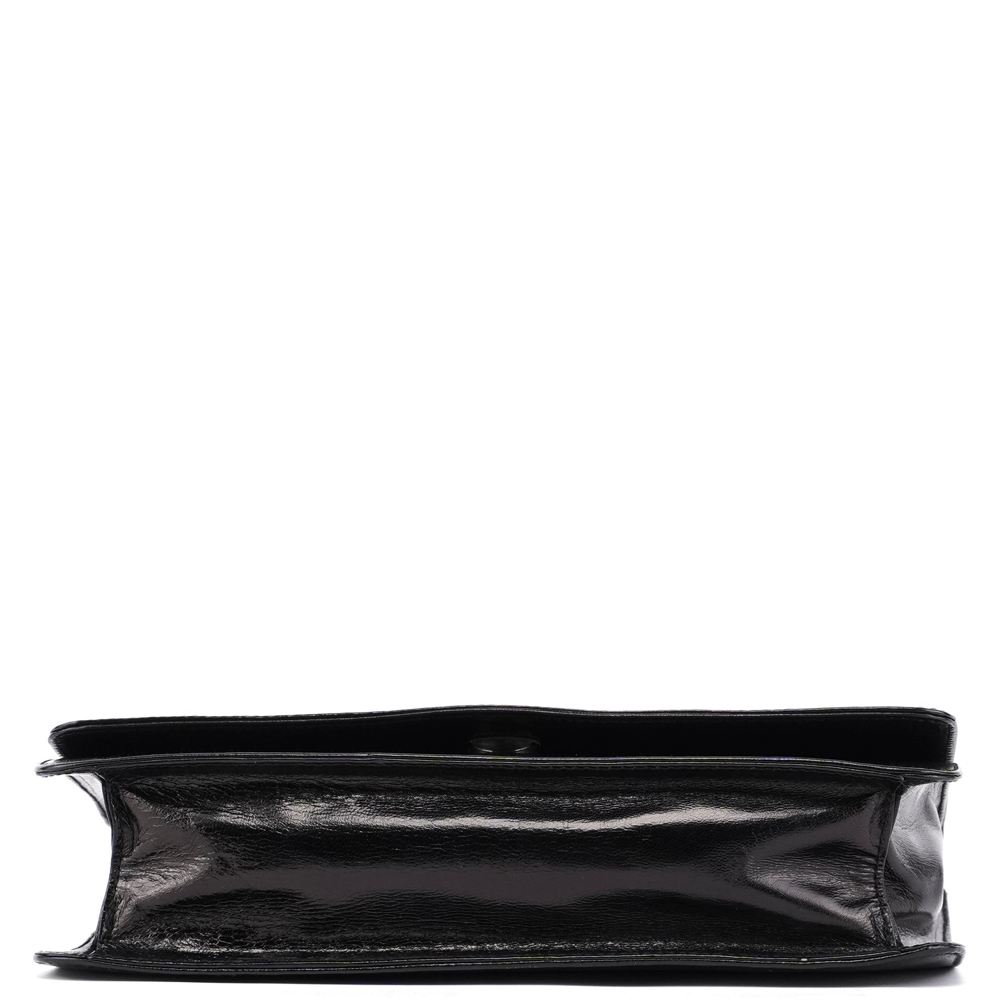 1996 Black Madras Swing Shoulder Bag