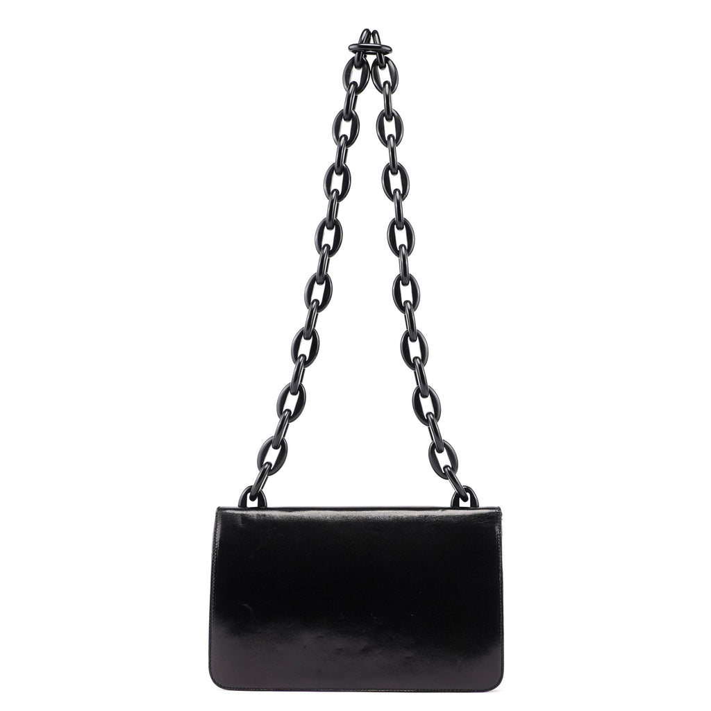 1996 Black Madras Swing Shoulder Bag