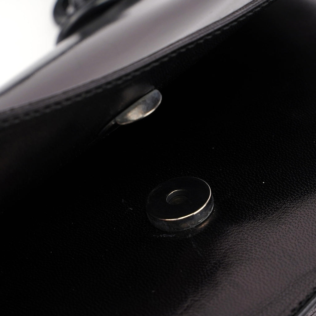 1996 Black Madras Swing Shoulder Bag