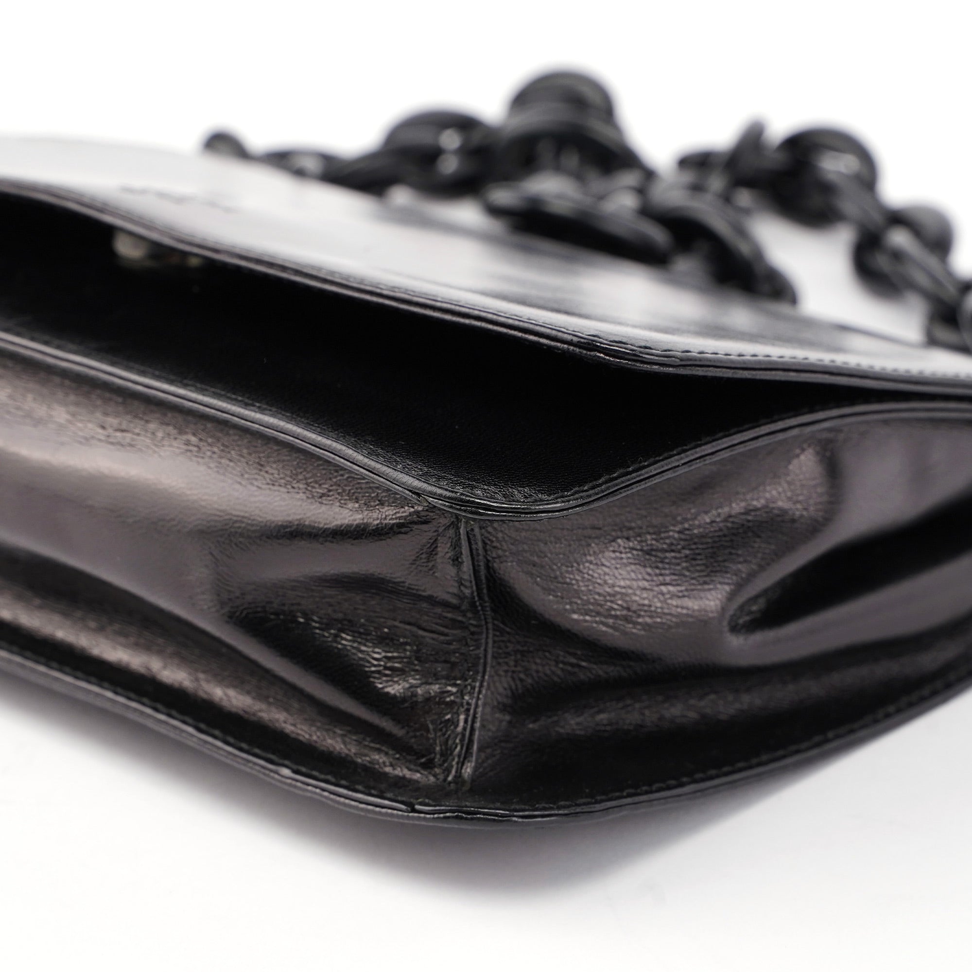 1996 Black Madras Swing Shoulder Bag