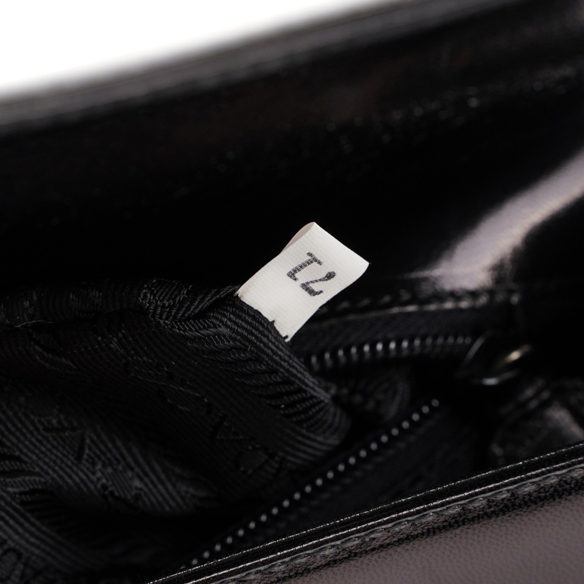 1996 Black Madras Swing Shoulder Bag