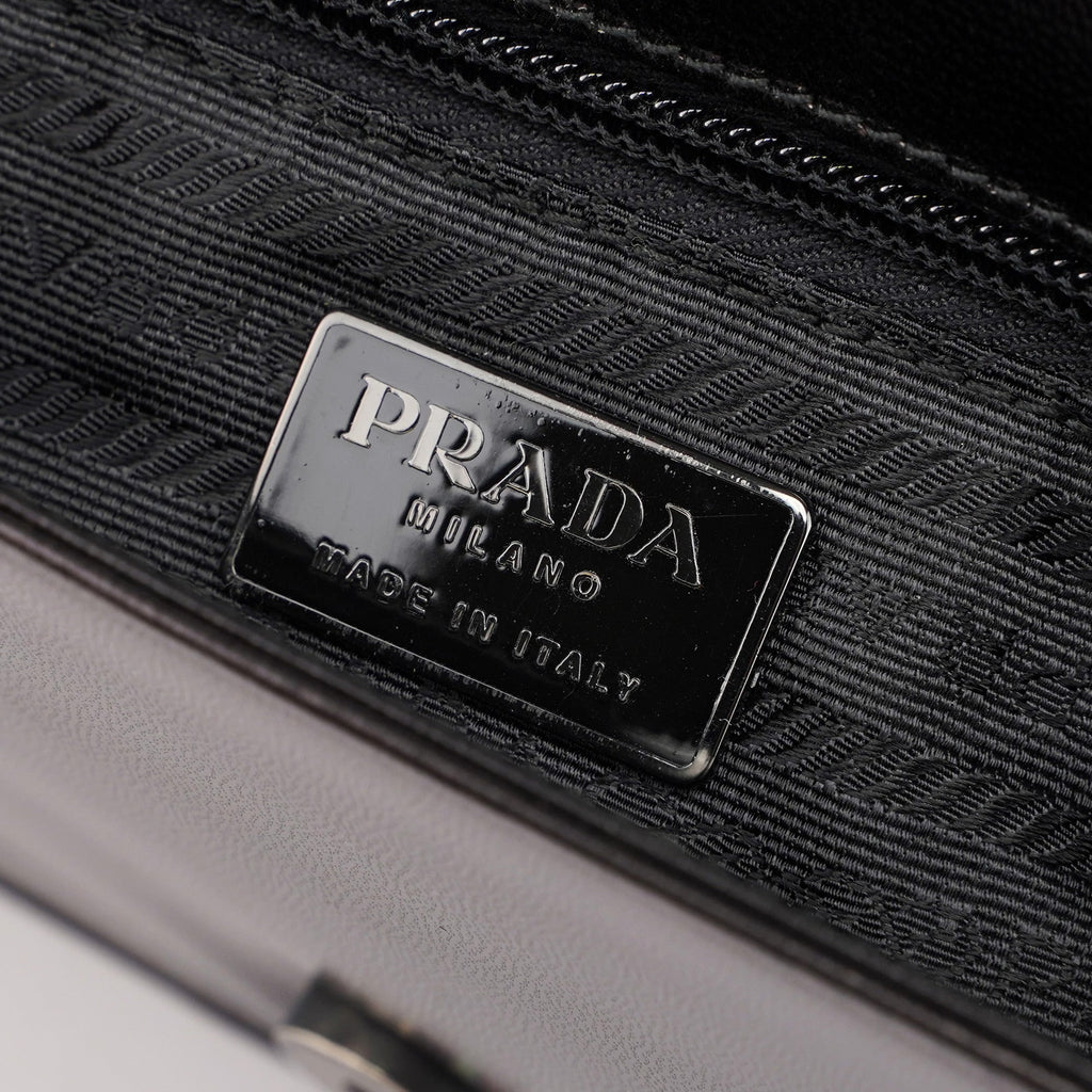 1996 Black Madras Swing Shoulder Bag