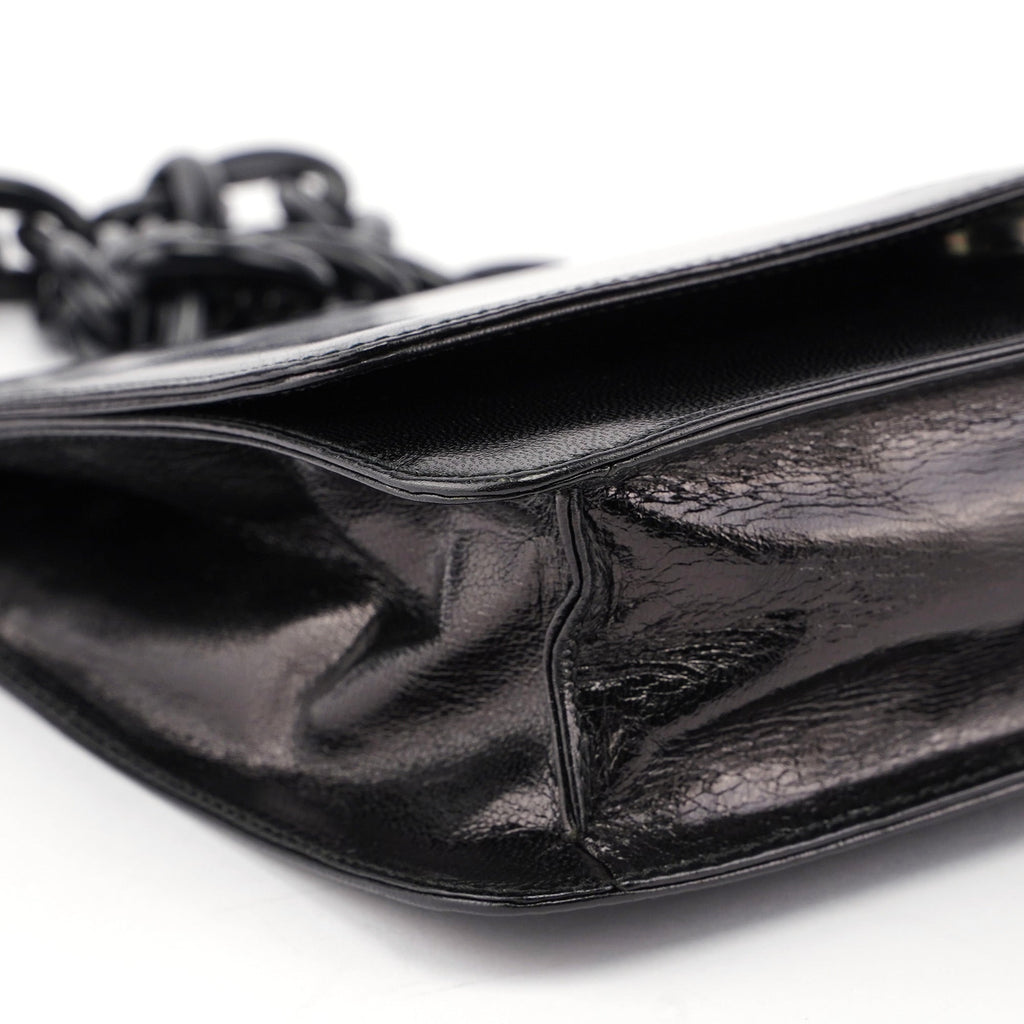1996 Black Madras Swing Shoulder Bag