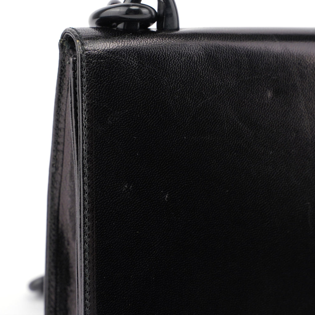 1996 Black Madras Swing Shoulder Bag