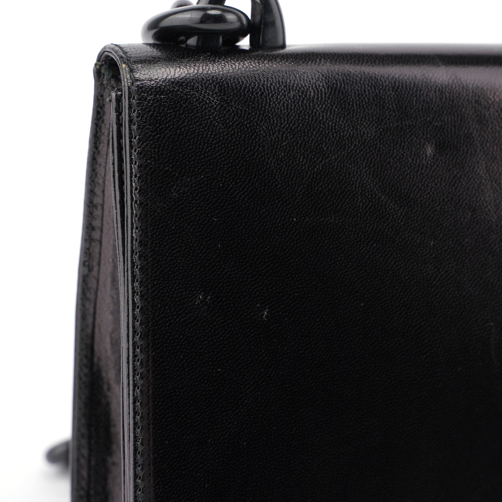 1996 Black Madras Swing Shoulder Bag