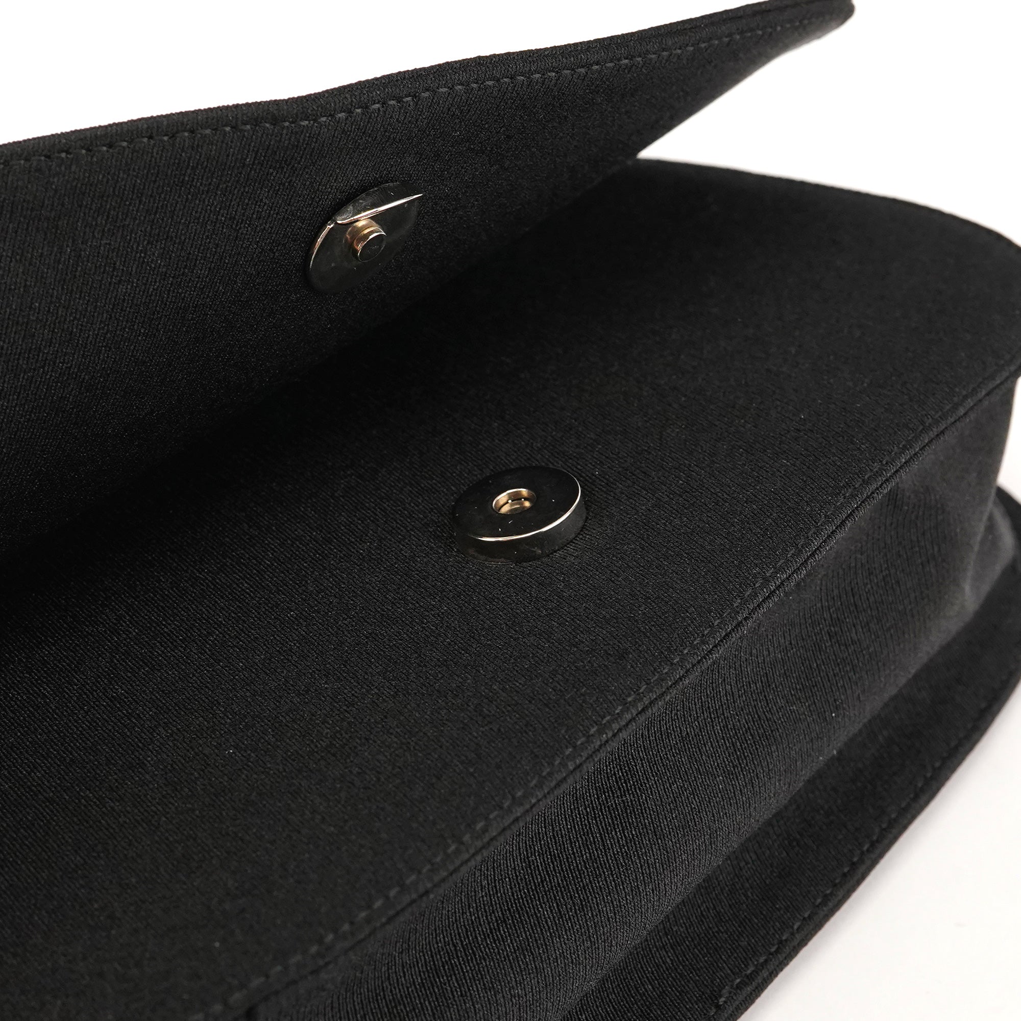 1996 Black Tessuto Swing Nylon Chain Shoulder Bag