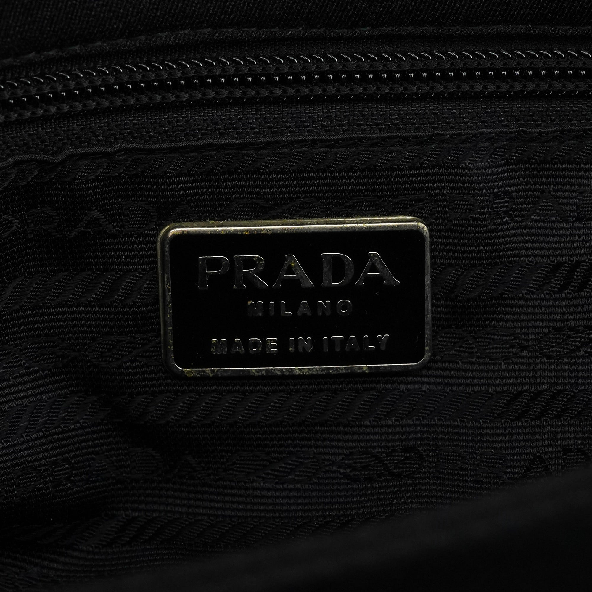 1996 Black Tessuto Swing Shoulder Bag