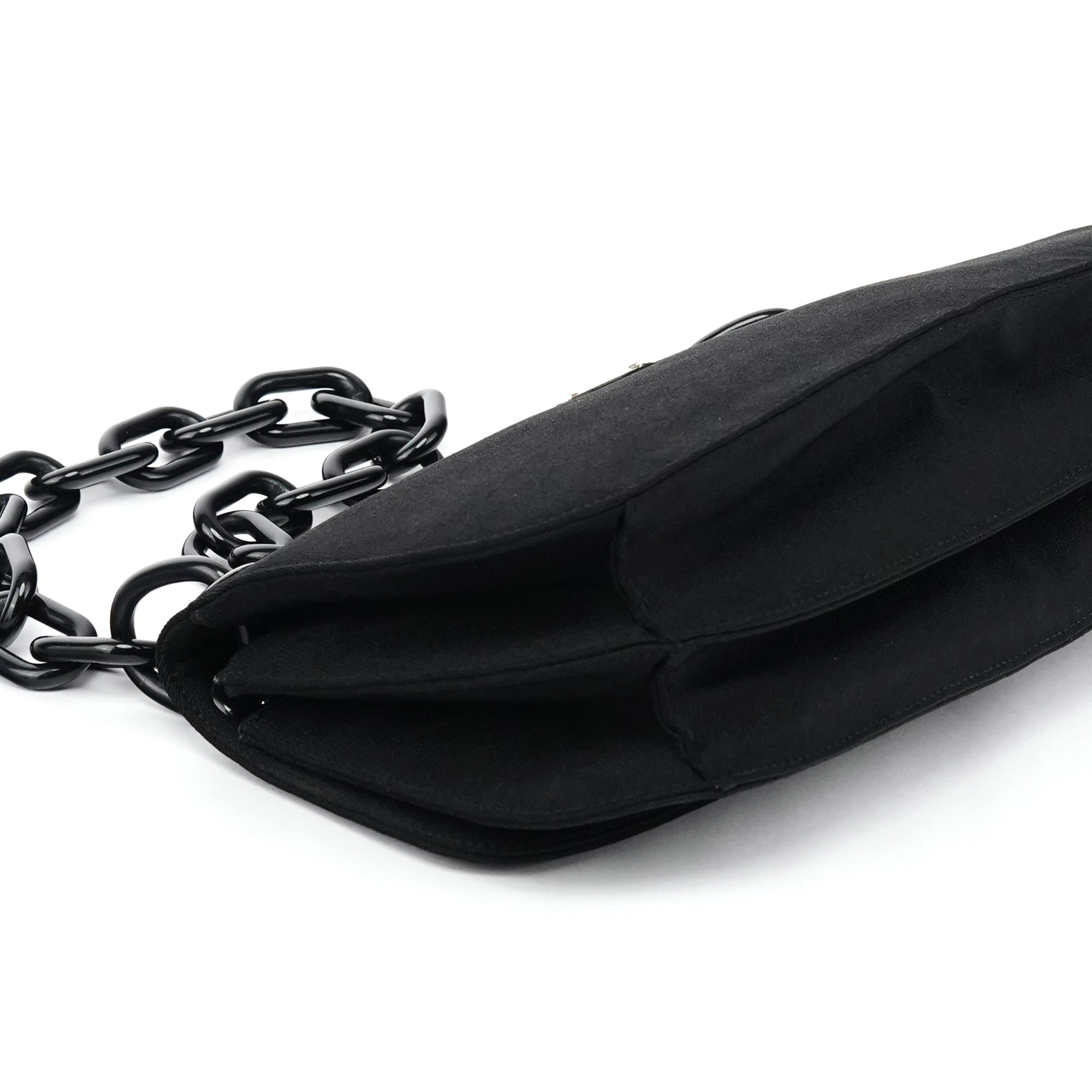 1996 Black Tessuto Swing Shoulder Bag