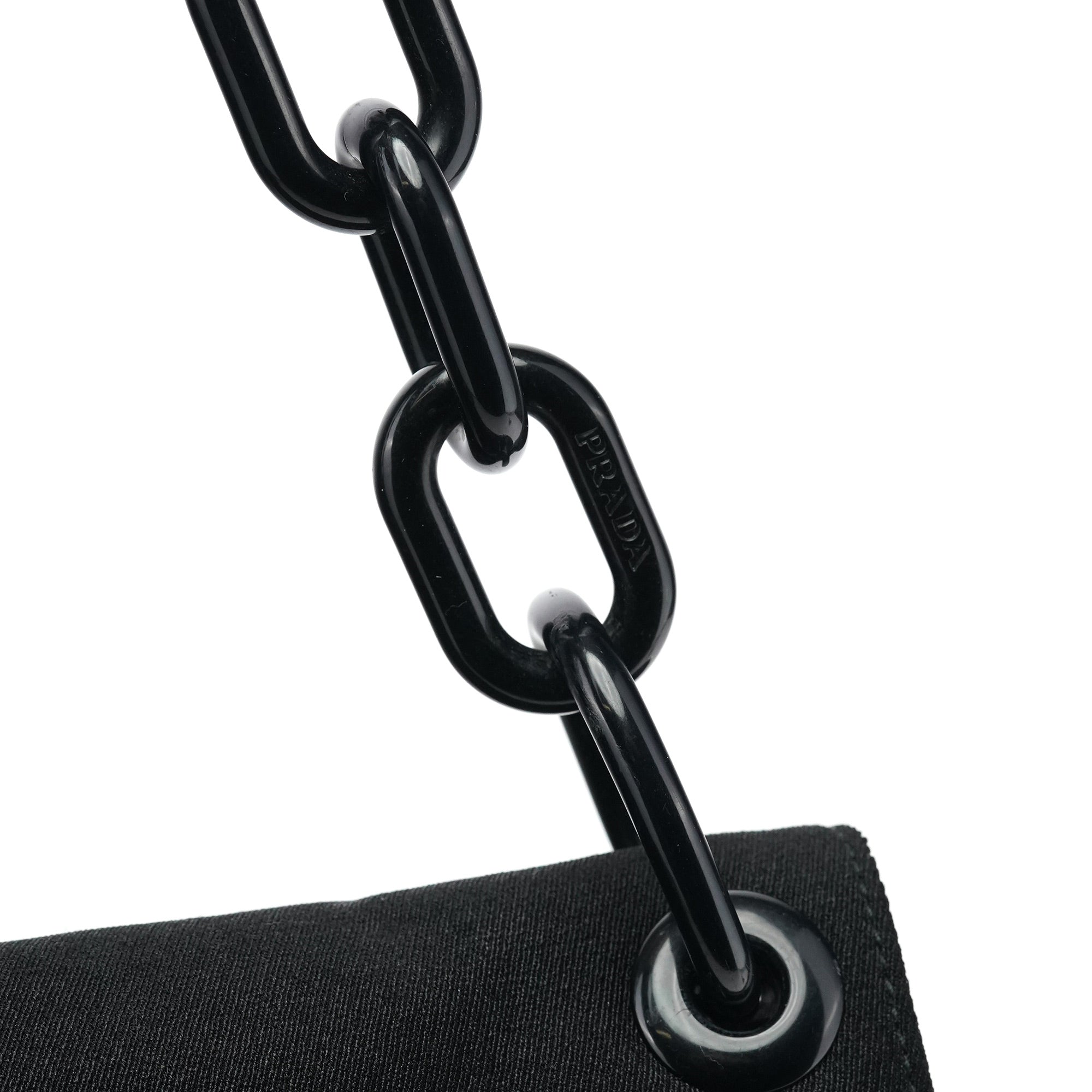 1996 Black Tessuto Swing Shoulder Bag