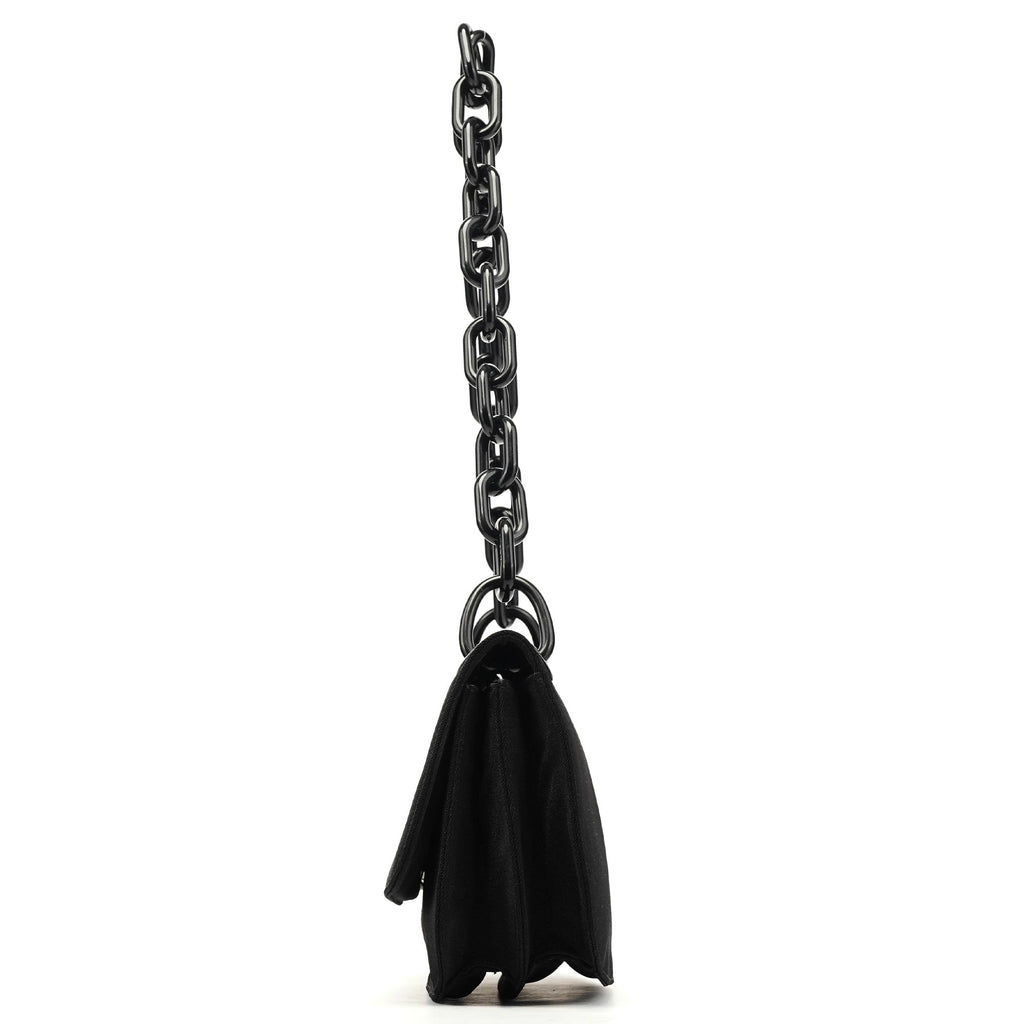 1996 Black Tessuto Swing Shoulder Bag
