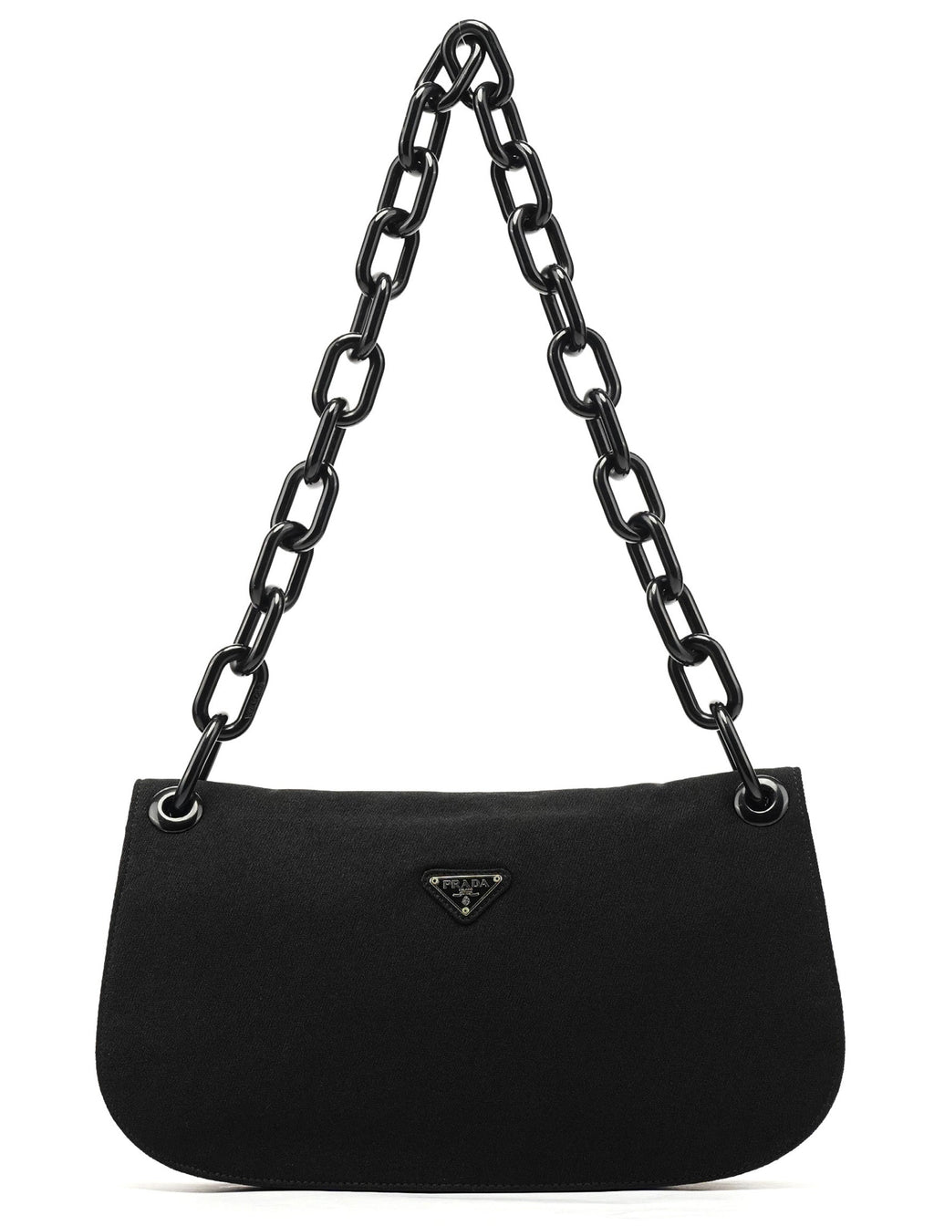 1996 Black Tessuto Swing Shoulder Bag