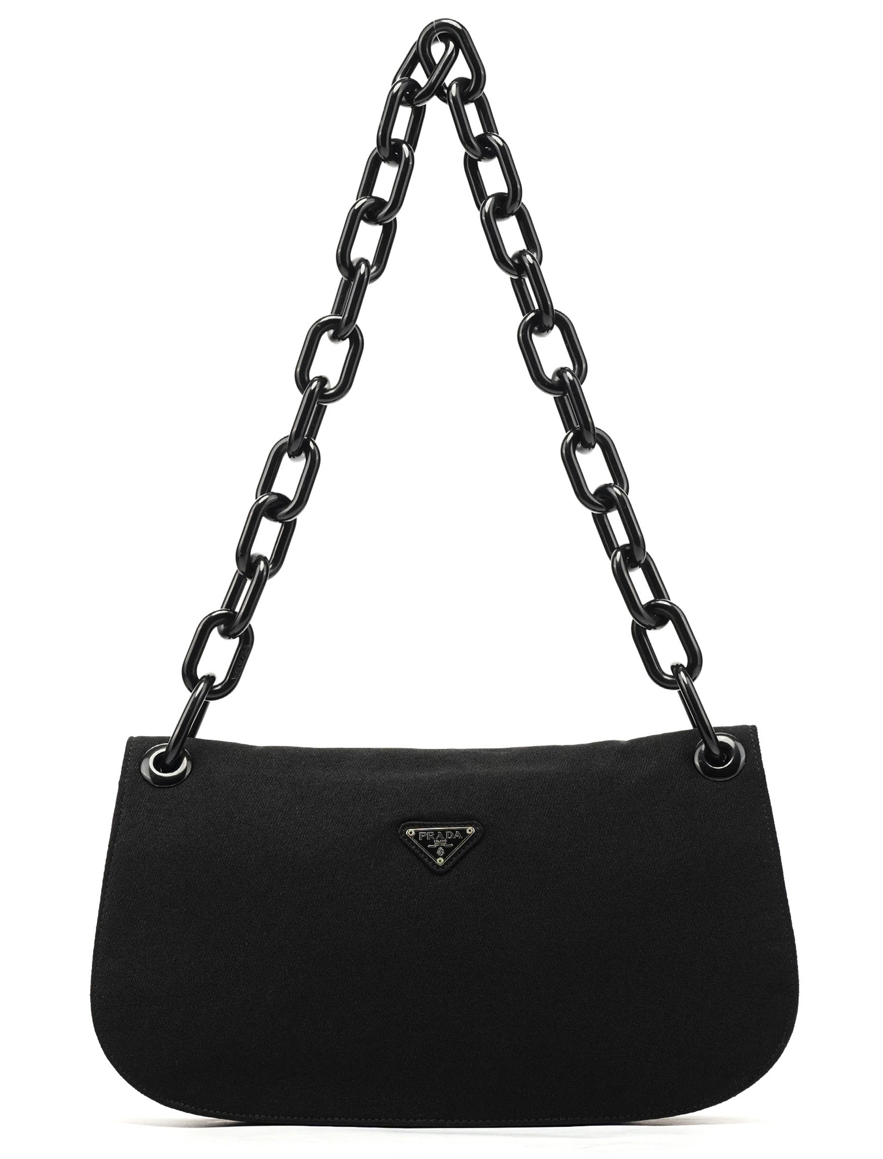 1996 Black Tessuto Swing Shoulder Bag