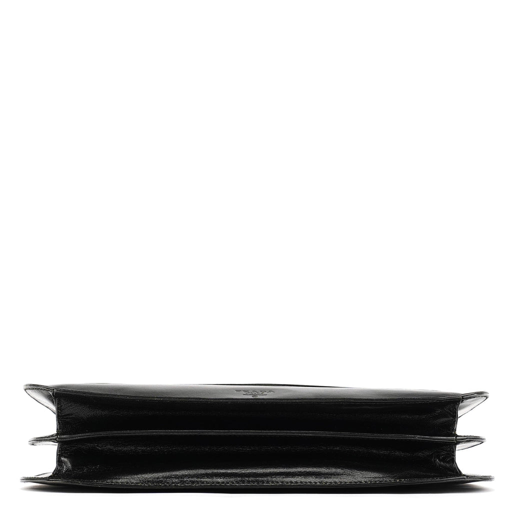 1996 Black Vitello Swing Shoulder Bag