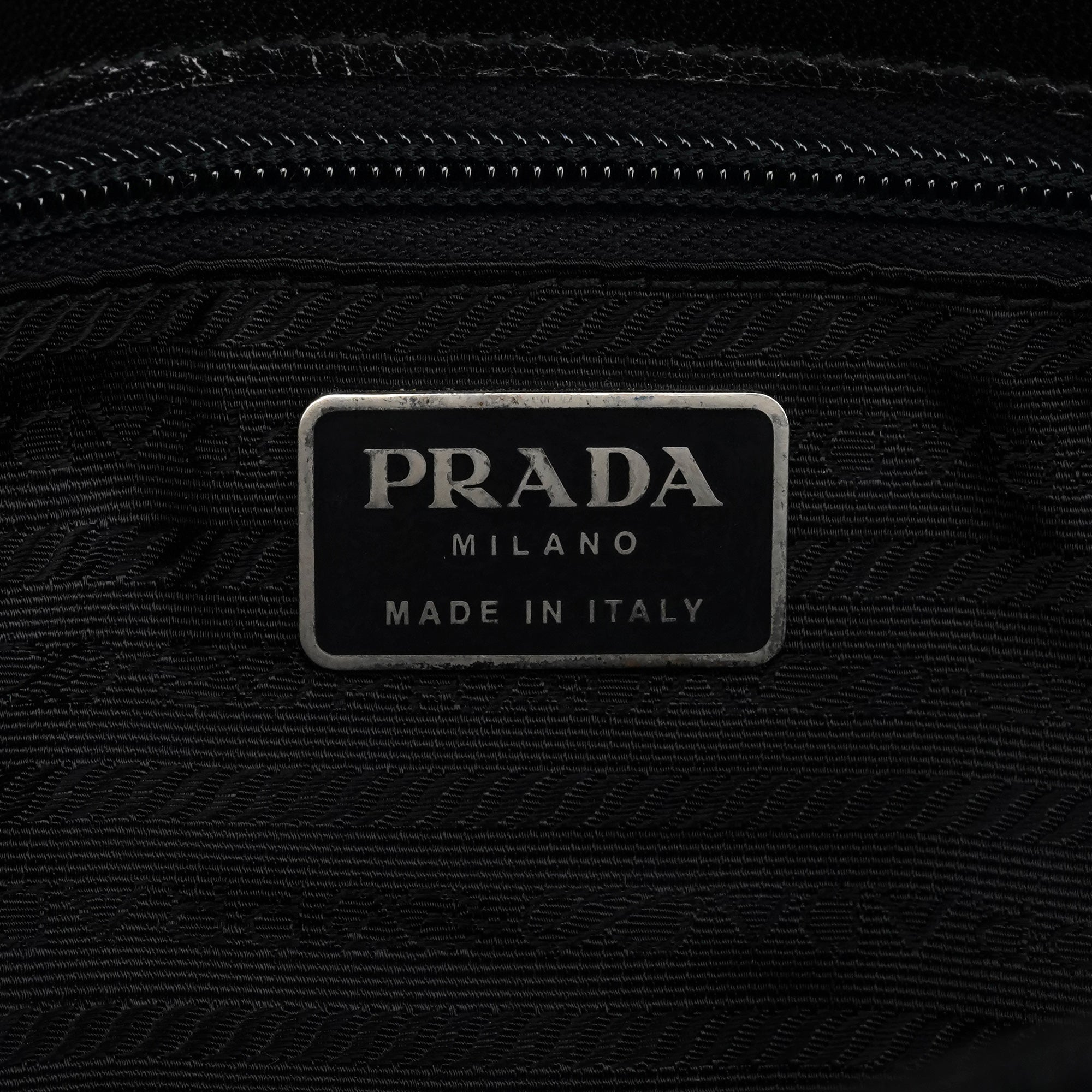 1996 Black Vitello Swing Shoulder Bag