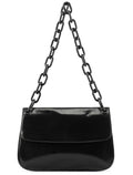 1996 Black Vitello Swing Shoulder Bag