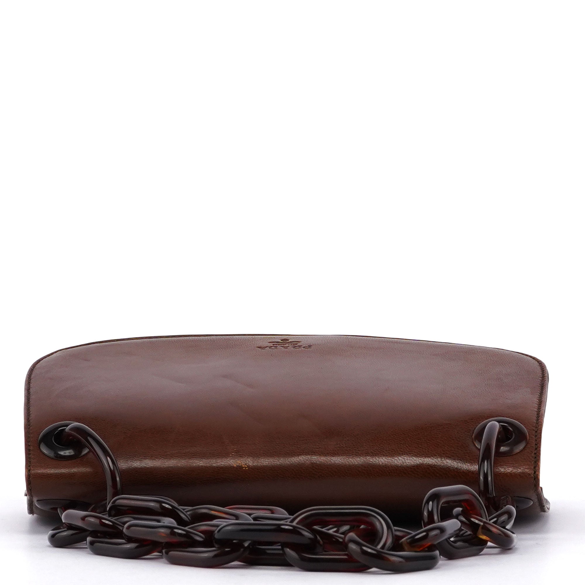 1996 Brown Madras Swing Shoulder Bag