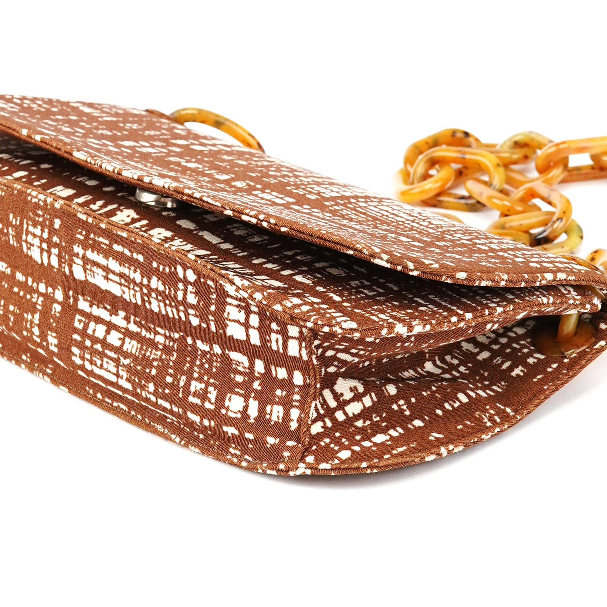 1996 Brown Tessuto Swing Shoulder Bag
