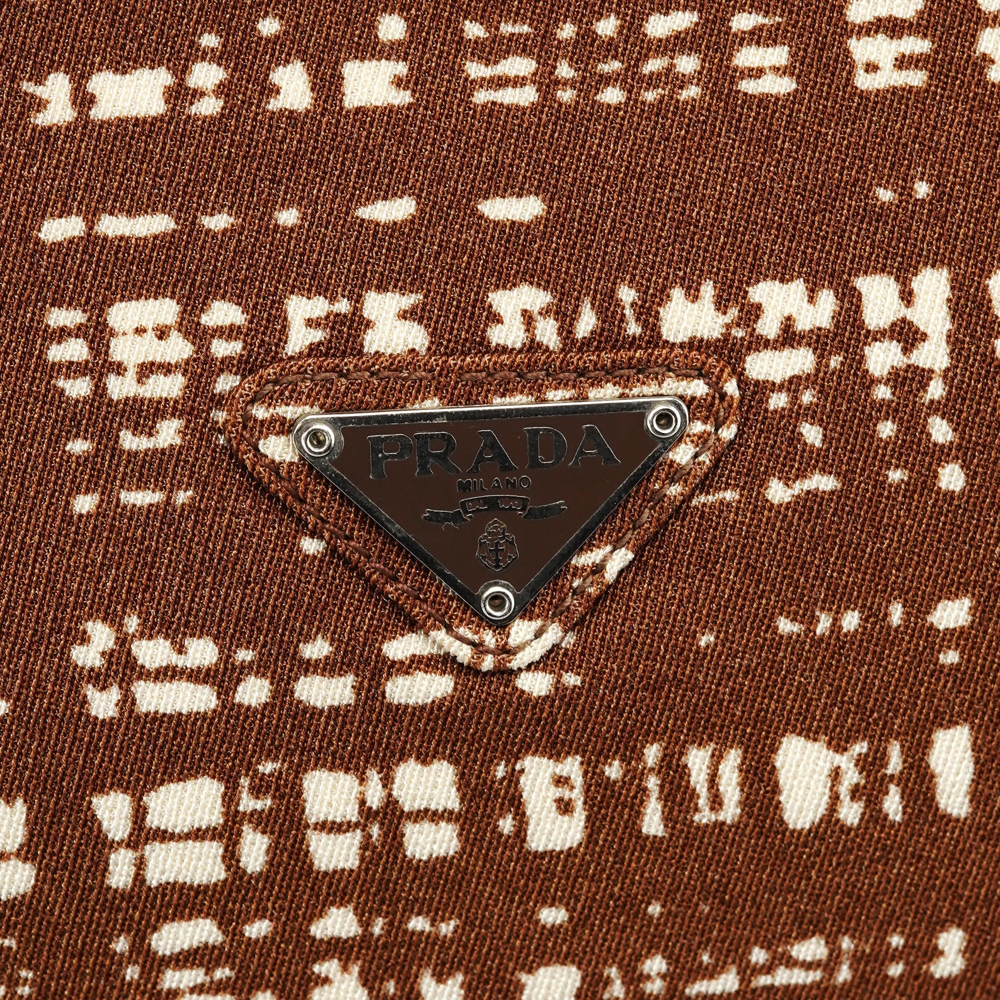 1996 Brown Tessuto Swing Shoulder Bag