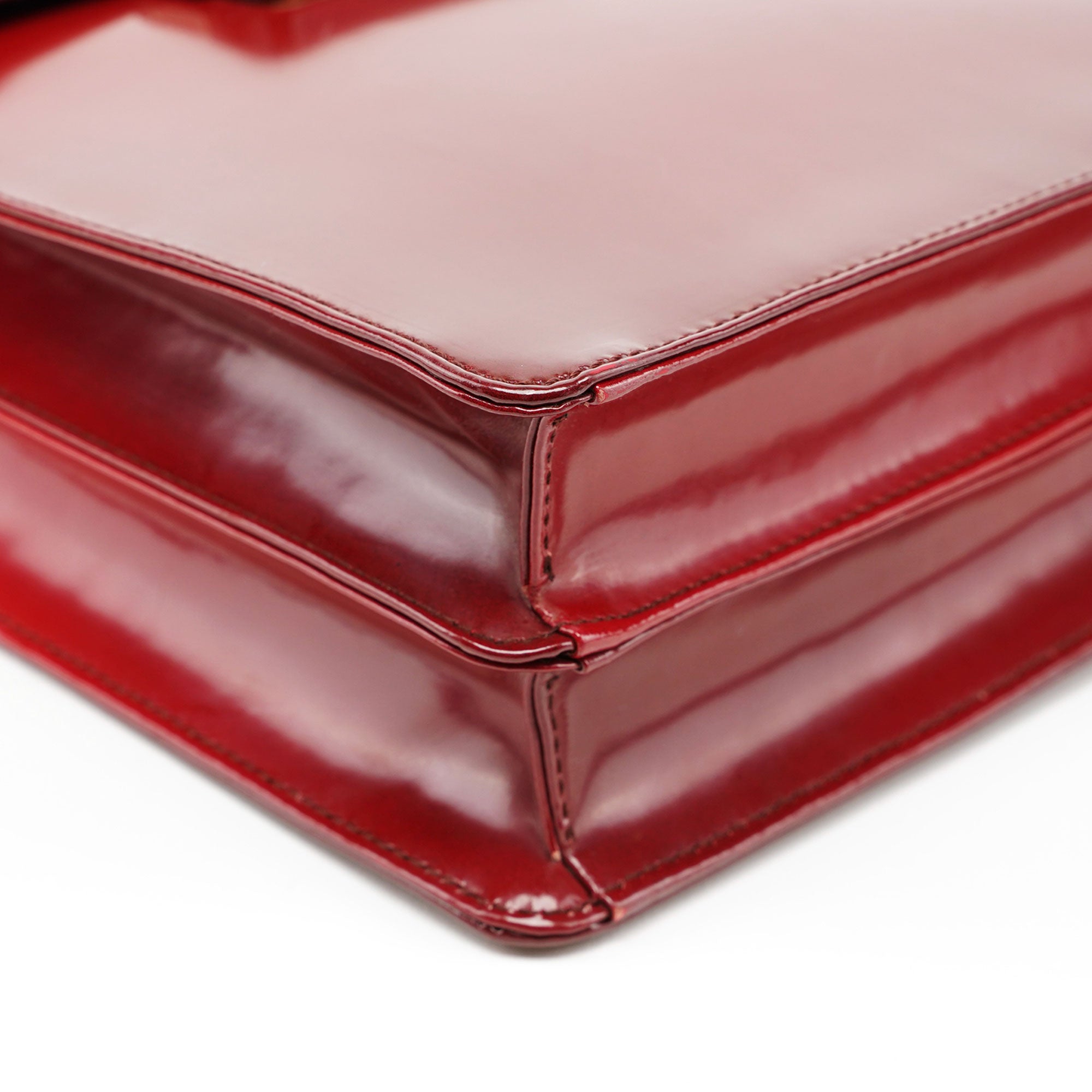 1997 Burgundy Spazzolato Gradient Bag