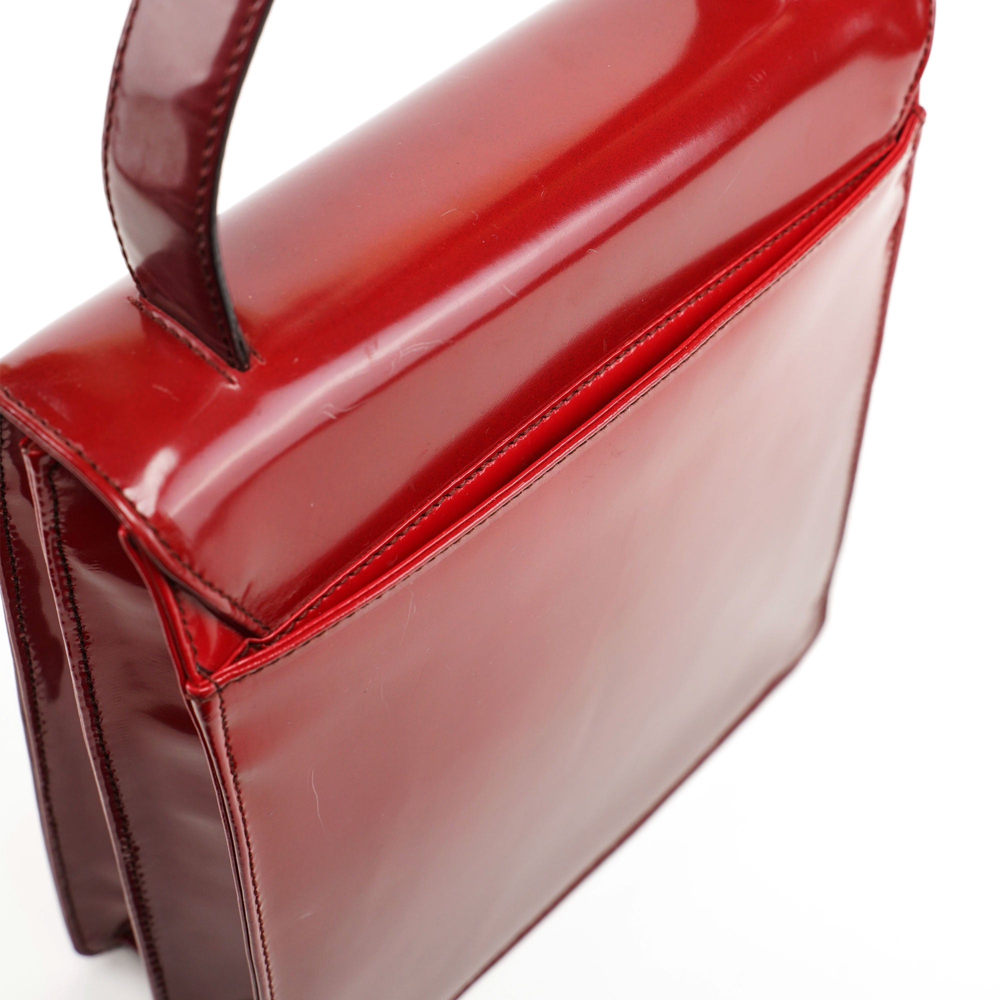 1997 Burgundy Spazzolato Gradient Bag