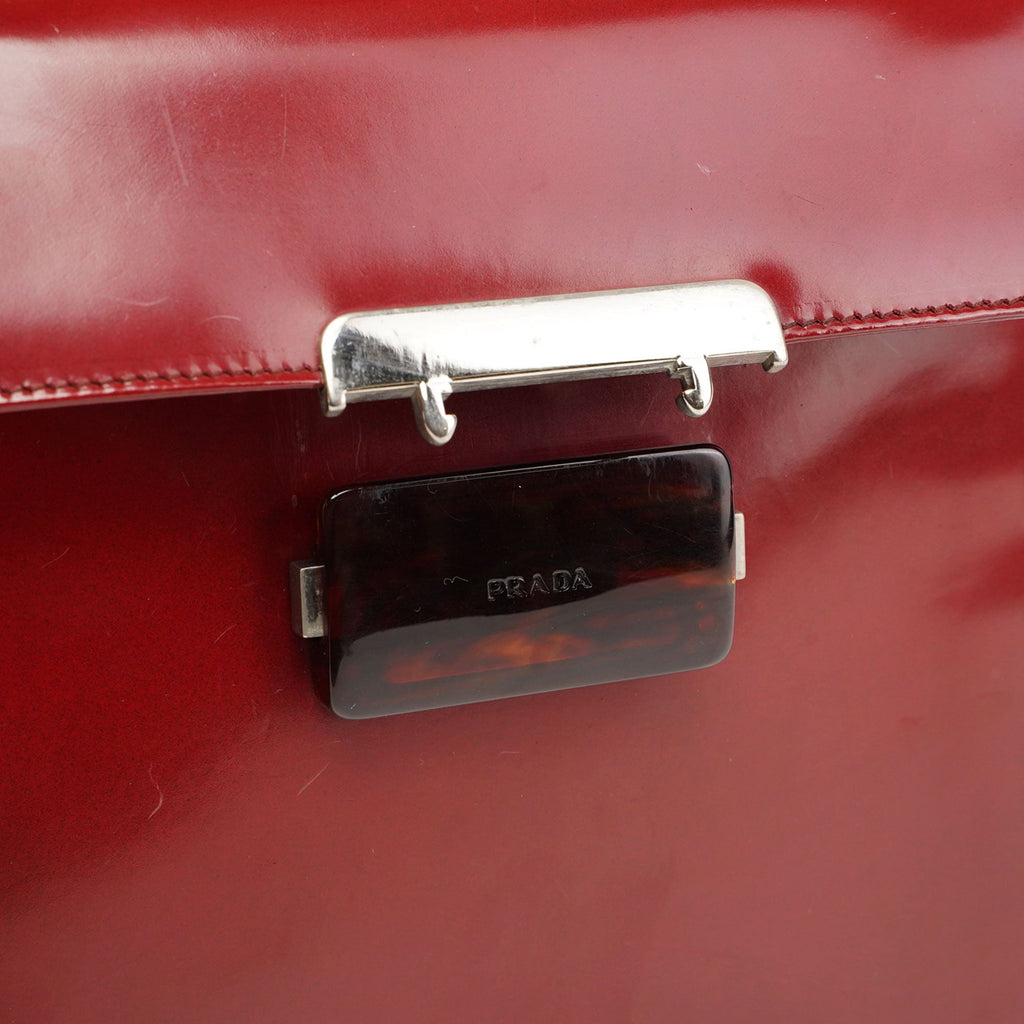 1997 Burgundy Spazzolato Gradient Bag