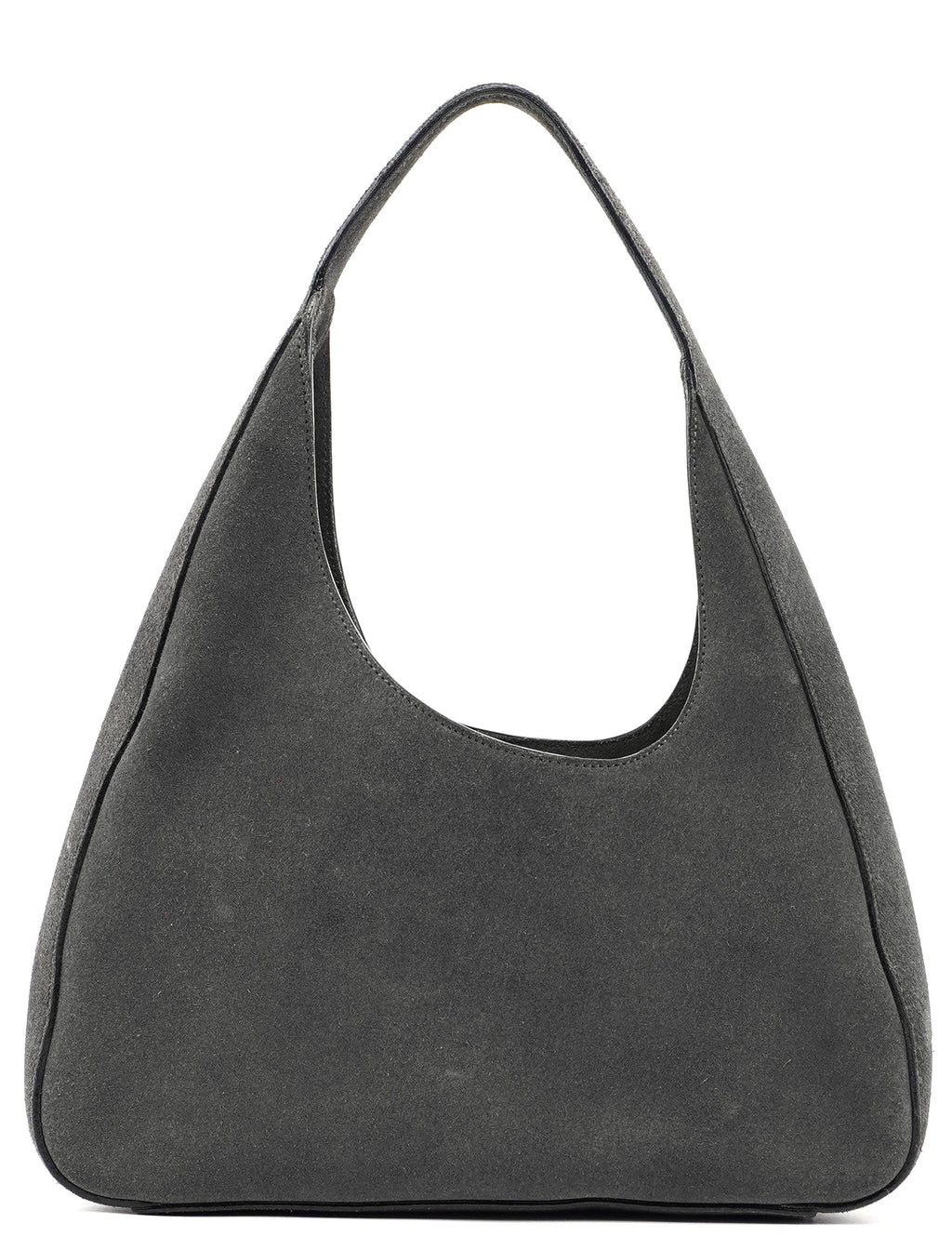 1998 Anthracite Suede Asimetric Bag
